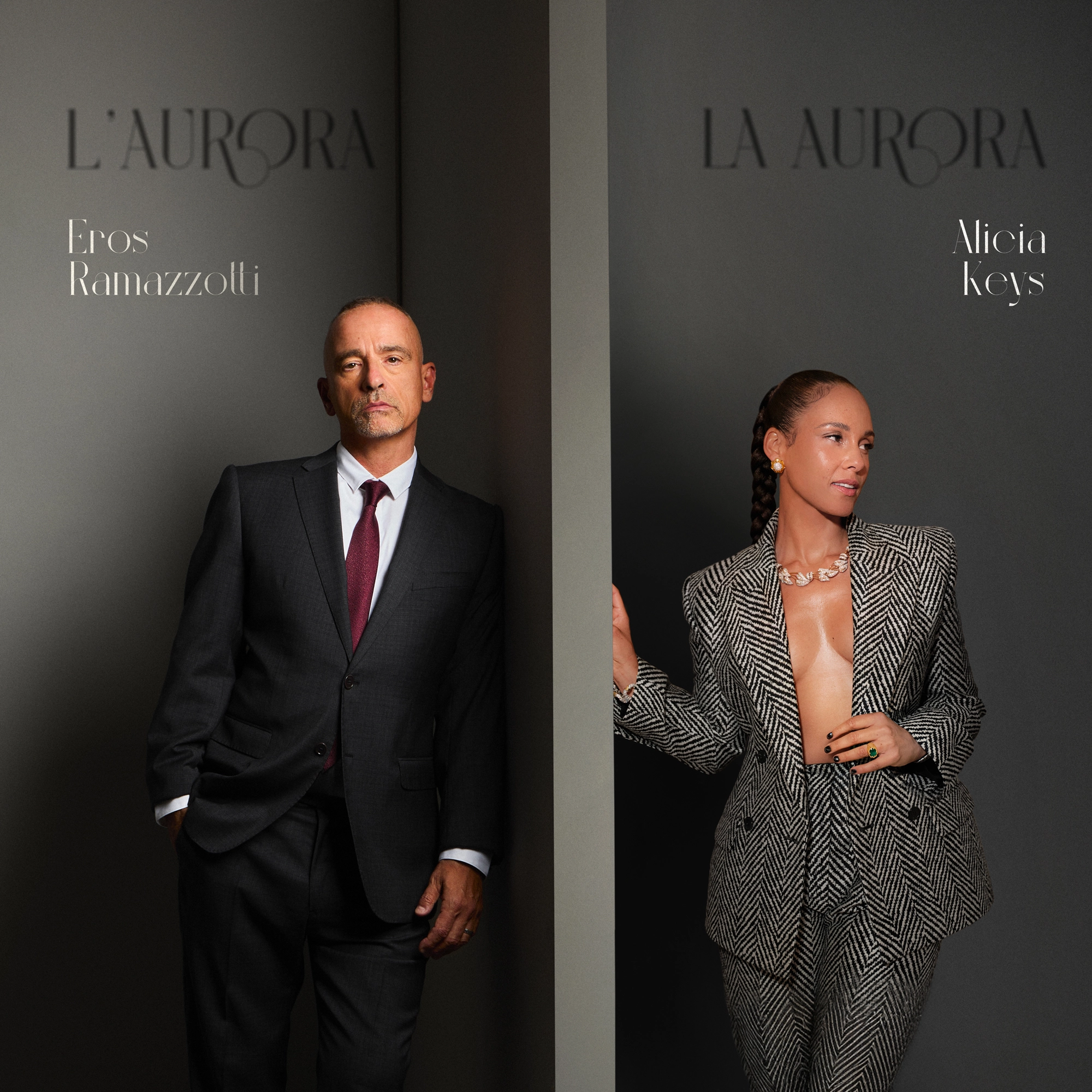 Eros Ramazzotti e Alicia Keys insieme per “L’aurora”