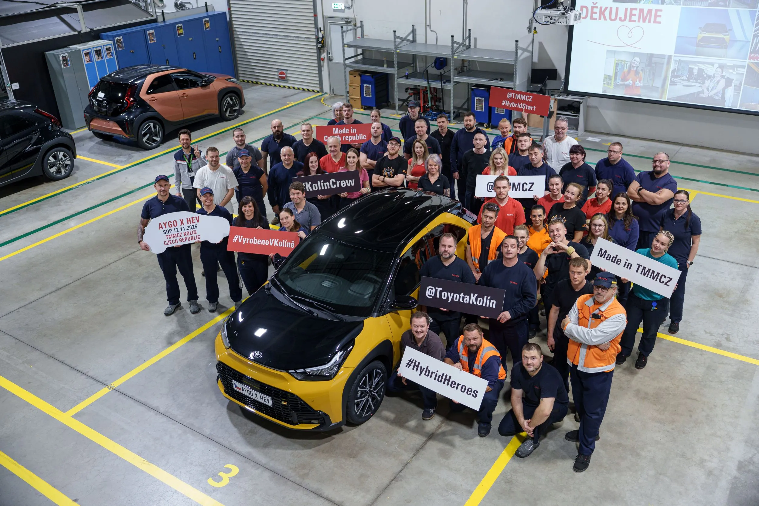 Nuova Toyota Aygo X Hybrid: al via la produzione del primo Full Hybrid del segmento A