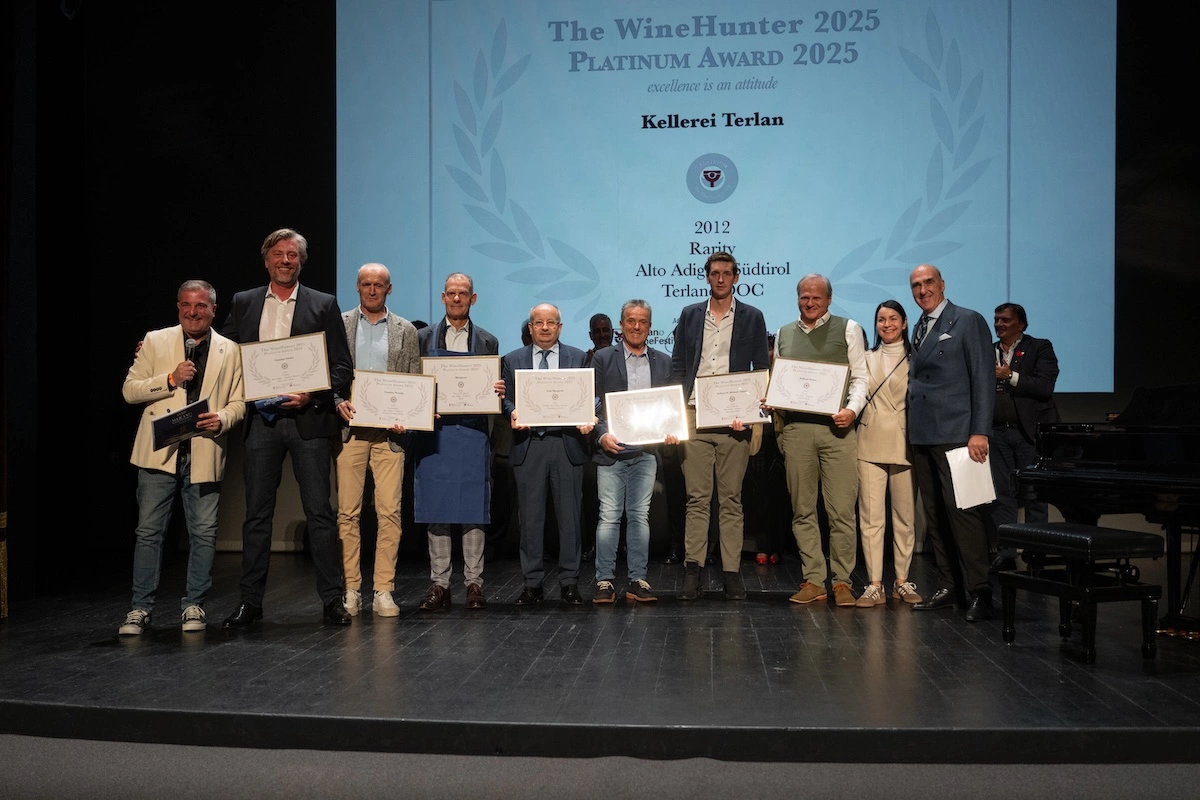 Merano WineFestival 2025: svelati i vincitori dei WineHunter Award Platinum