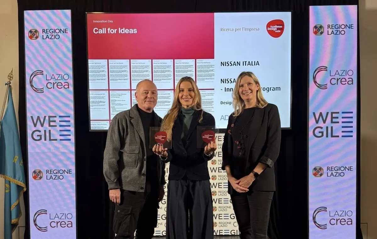 Nissan riceve il premio ADI per la migliore innovazione