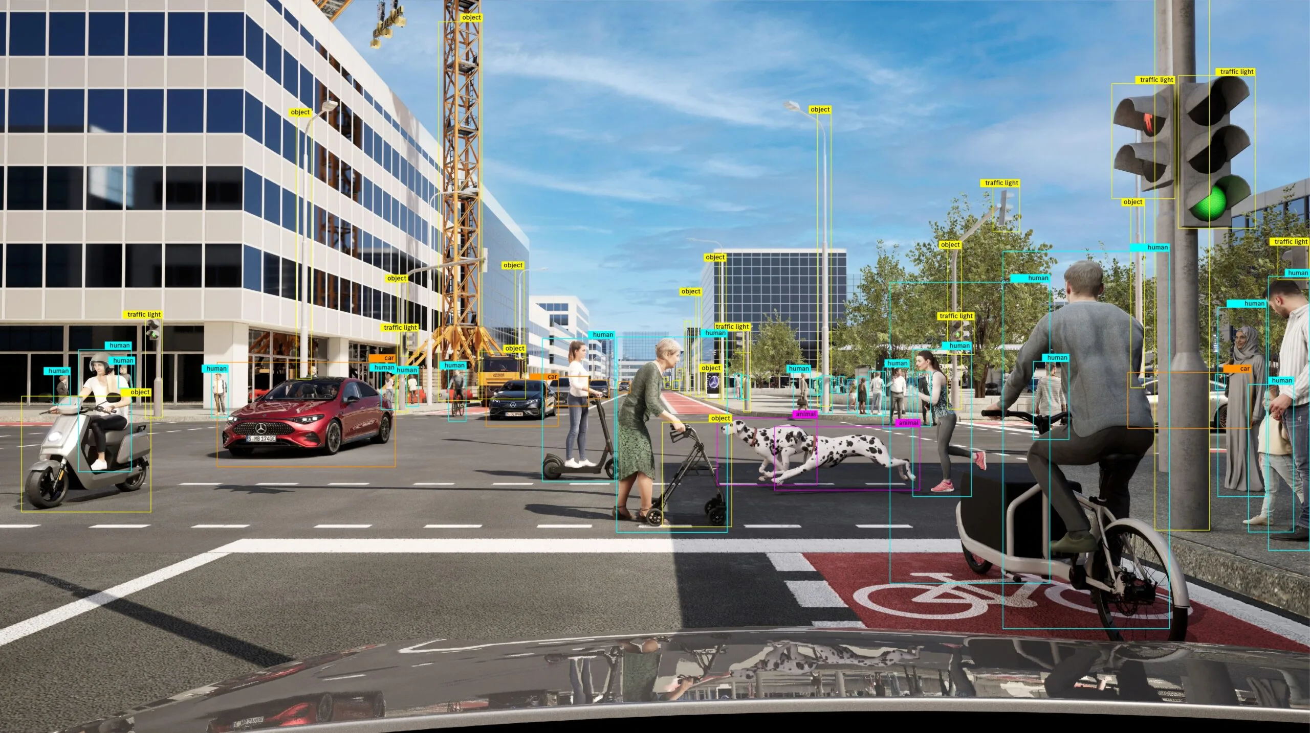 Più sicurezza sulle strade: Mercedes-Benz contribuisce con i dati raccolti da telecamere e sensori nel traffico reale