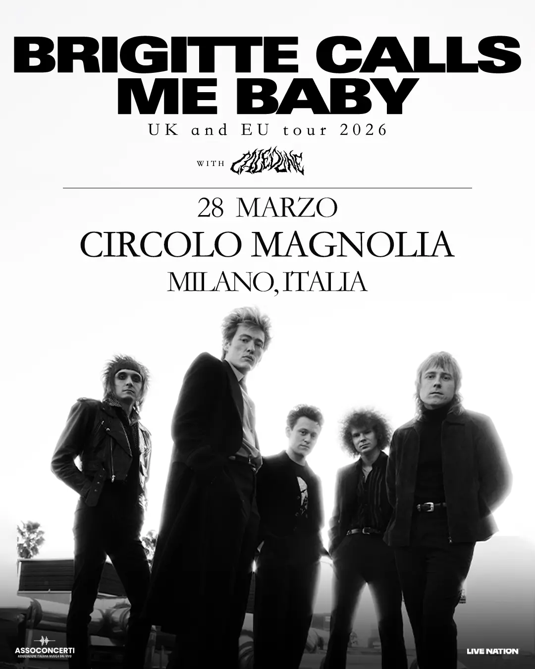 Brigitte Calls Me Baby: unica data italiana il 28 marzo al Circolo Magnolia