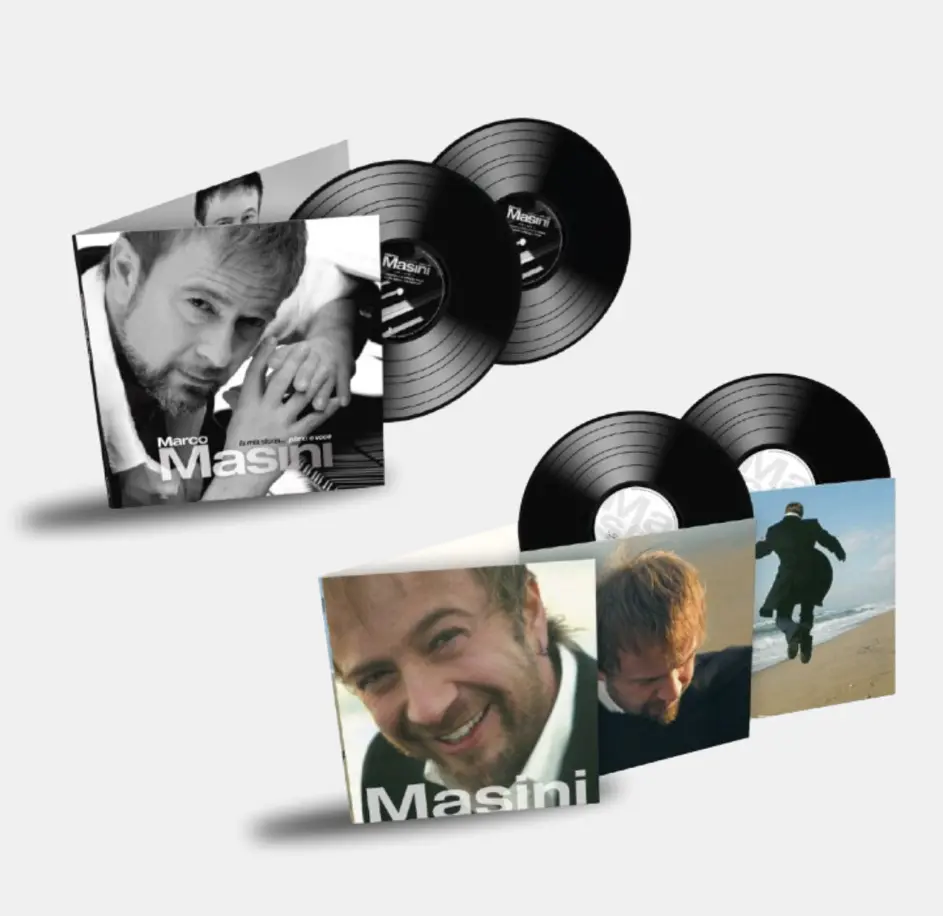 Marco Masini celebra la sua carriera con le ristampe in vinile di “Masini” e “La mia storia piano e voce”