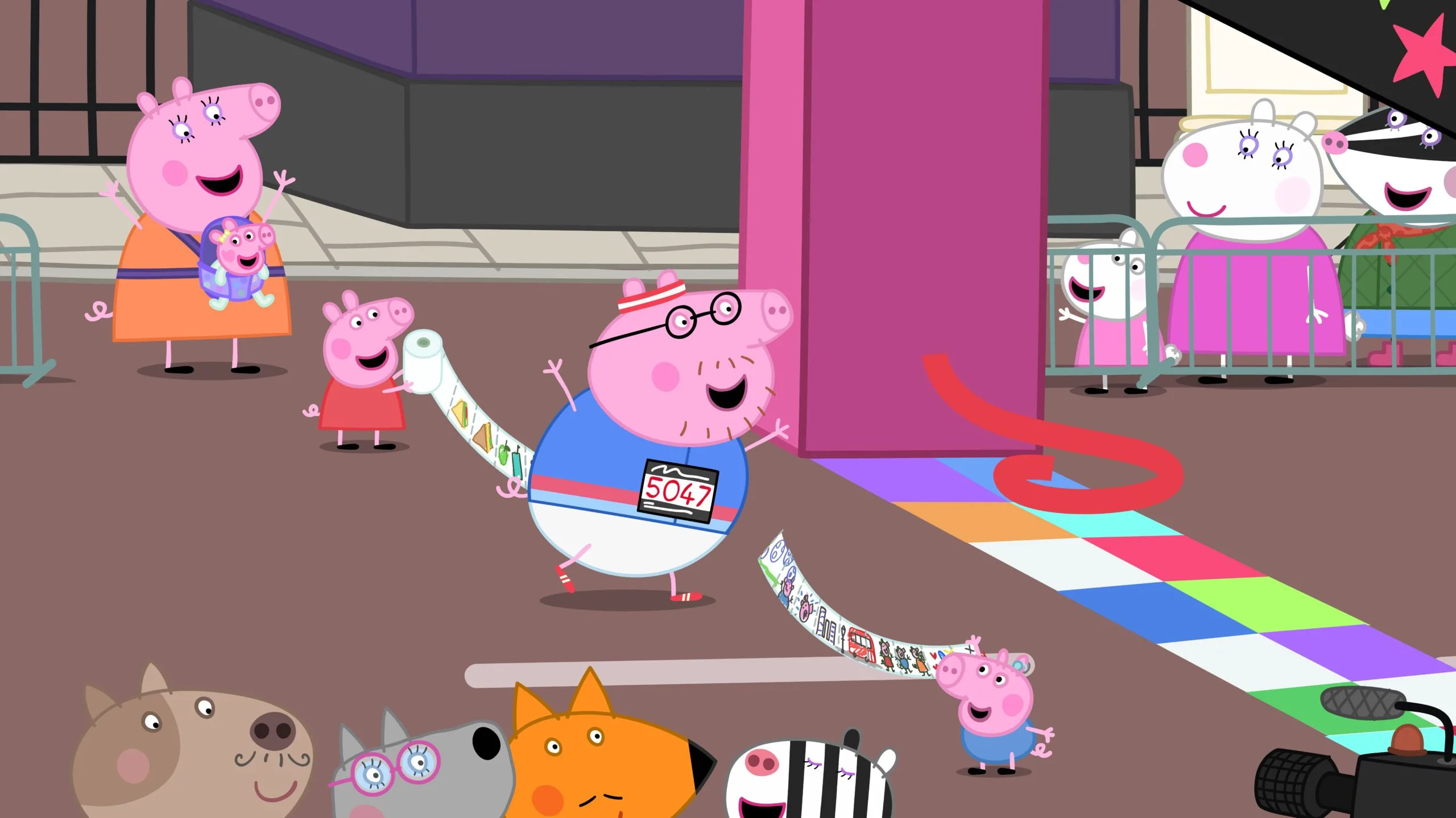 Papà Pig corre la Maratona di Londra per la Giornata Mondiale dell’Udito