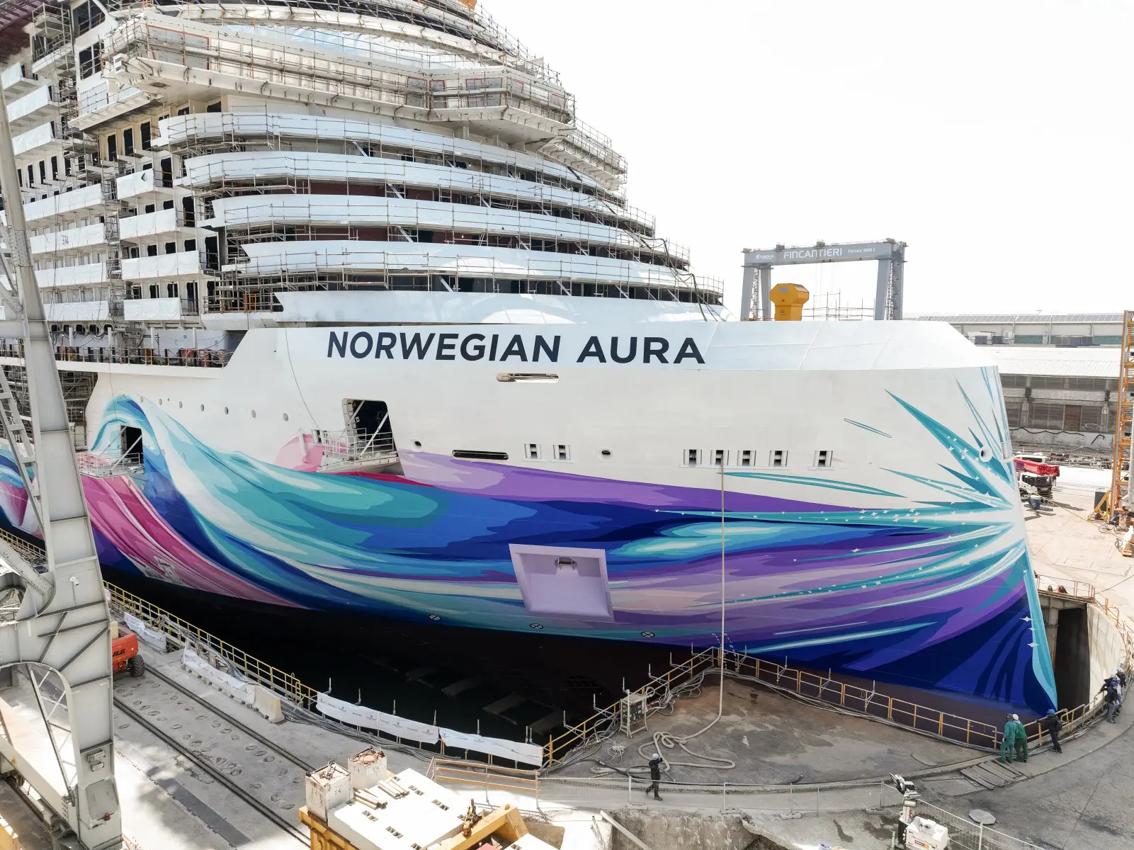 Norwegian Aura, la nuova ammiraglia di NCL, debutta con innovazioni per famiglie