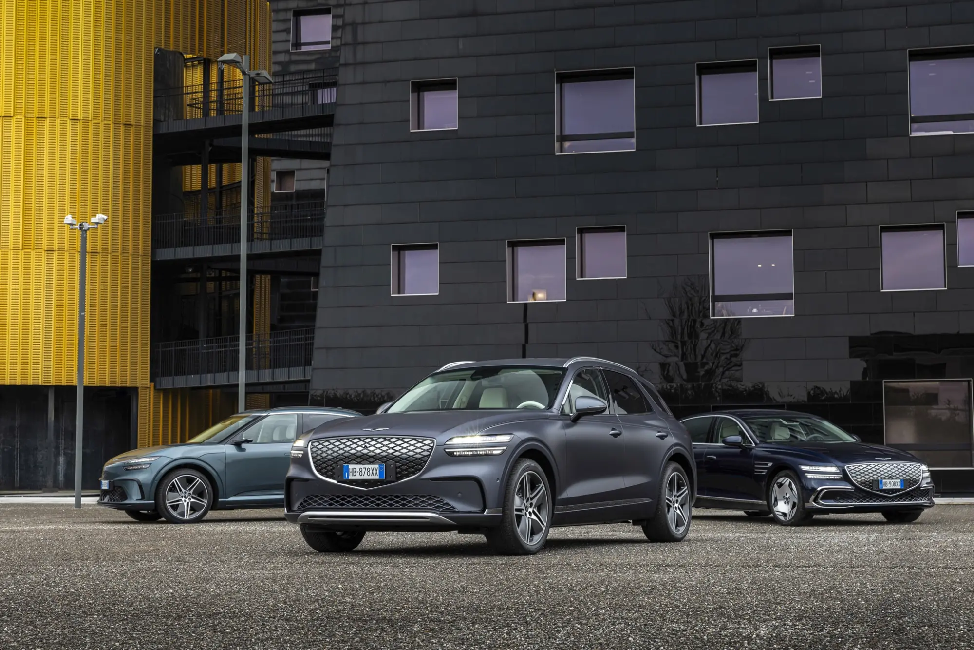 Genesis debutta in Italia con GV60, Electrified GV70 ed Electrified G80