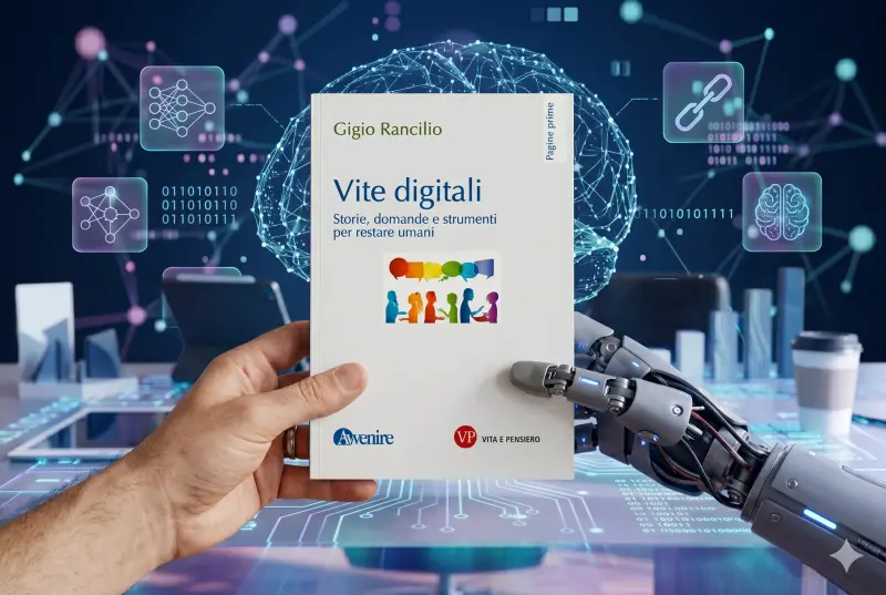 Gigio Rancilio presenta a Milano il libro "Vite digitali": come restare umani nell'era tecnologica