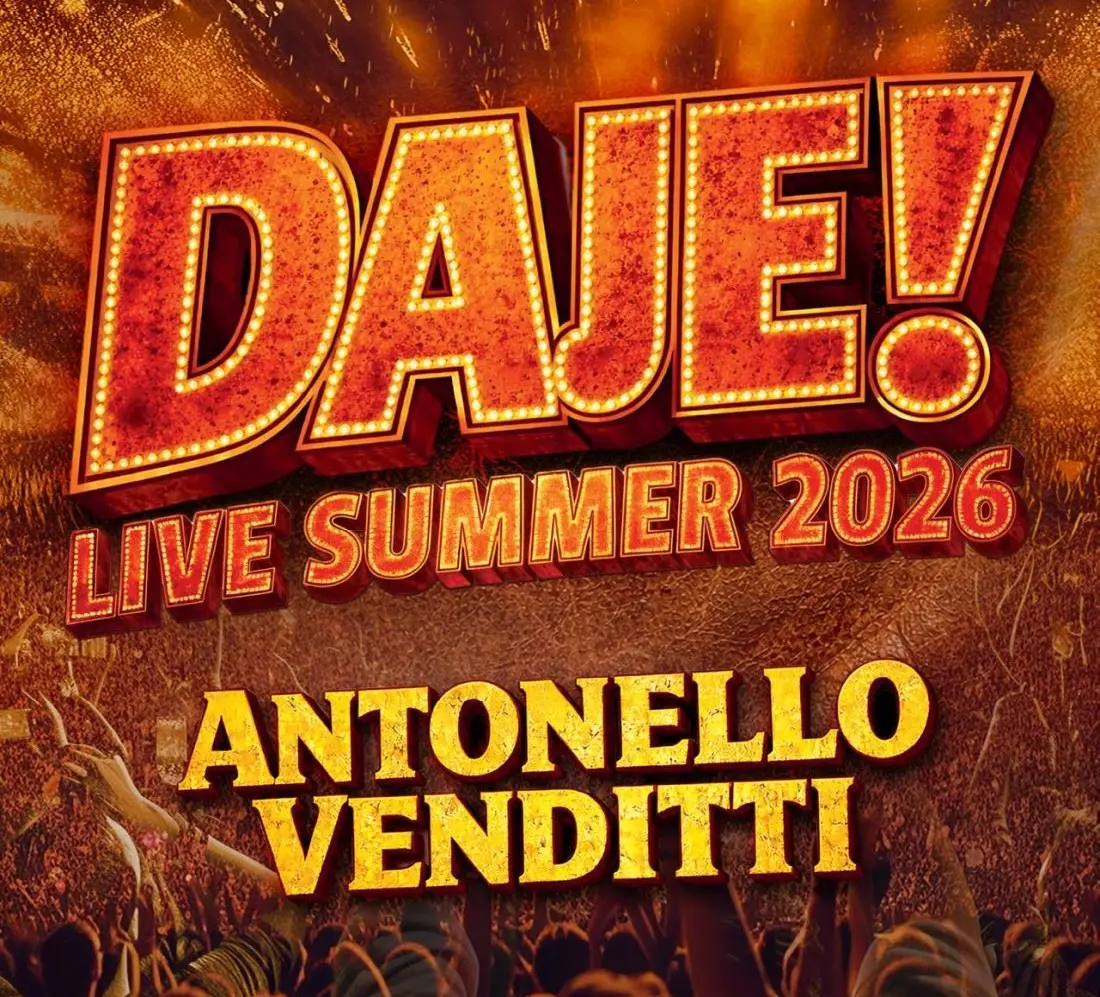 Antonello Venditti annuncia nuovo album live DAJE! e tour estivo nelle location più suggestive d'Italia