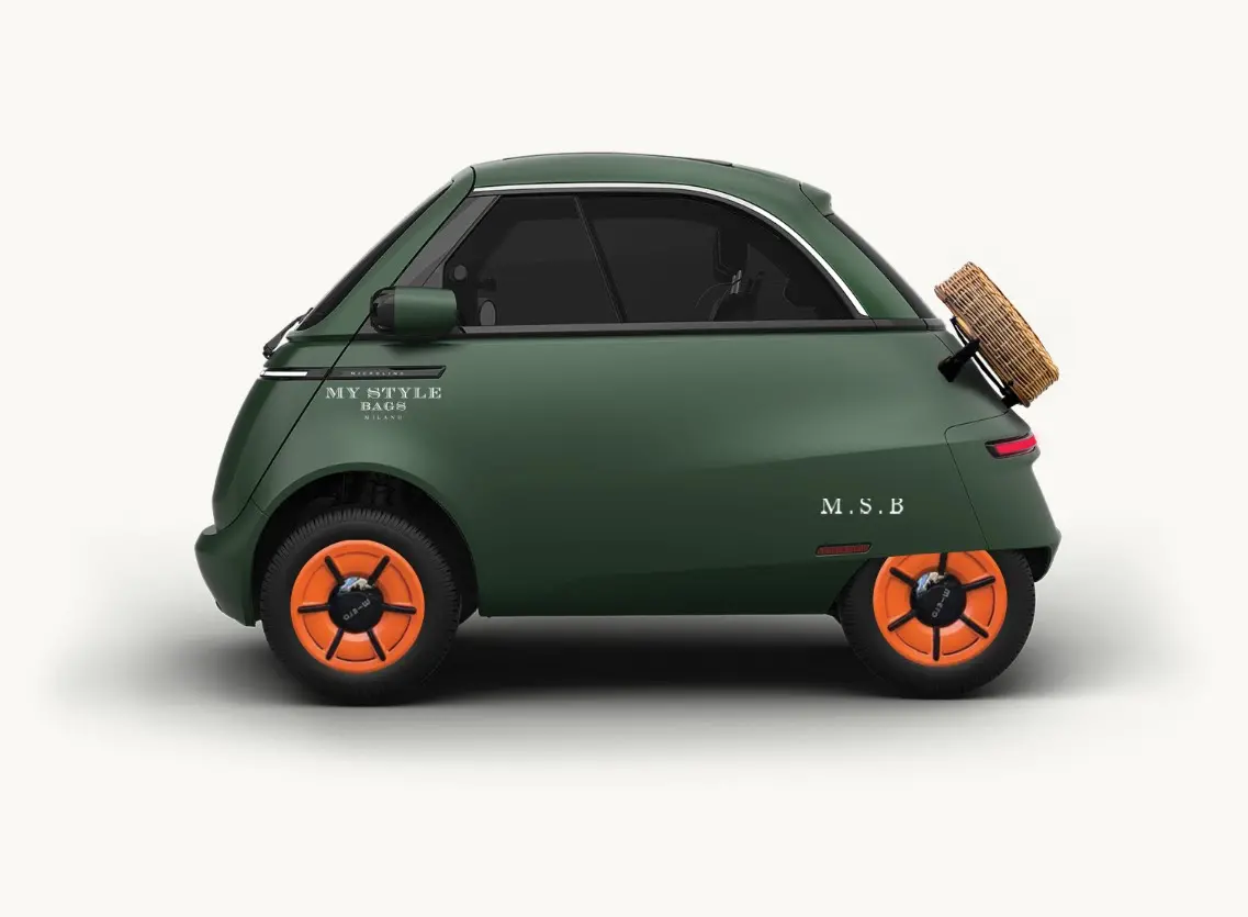 Microlino e My Style Bags insieme per una limited edition alla Milano Design Week