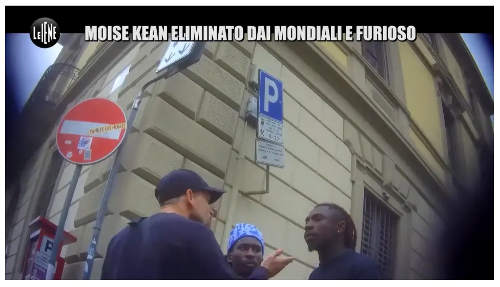Moise Kean e Pengwin, scontro acceso dopo l'esclusione dell'Italia dai Mondiali