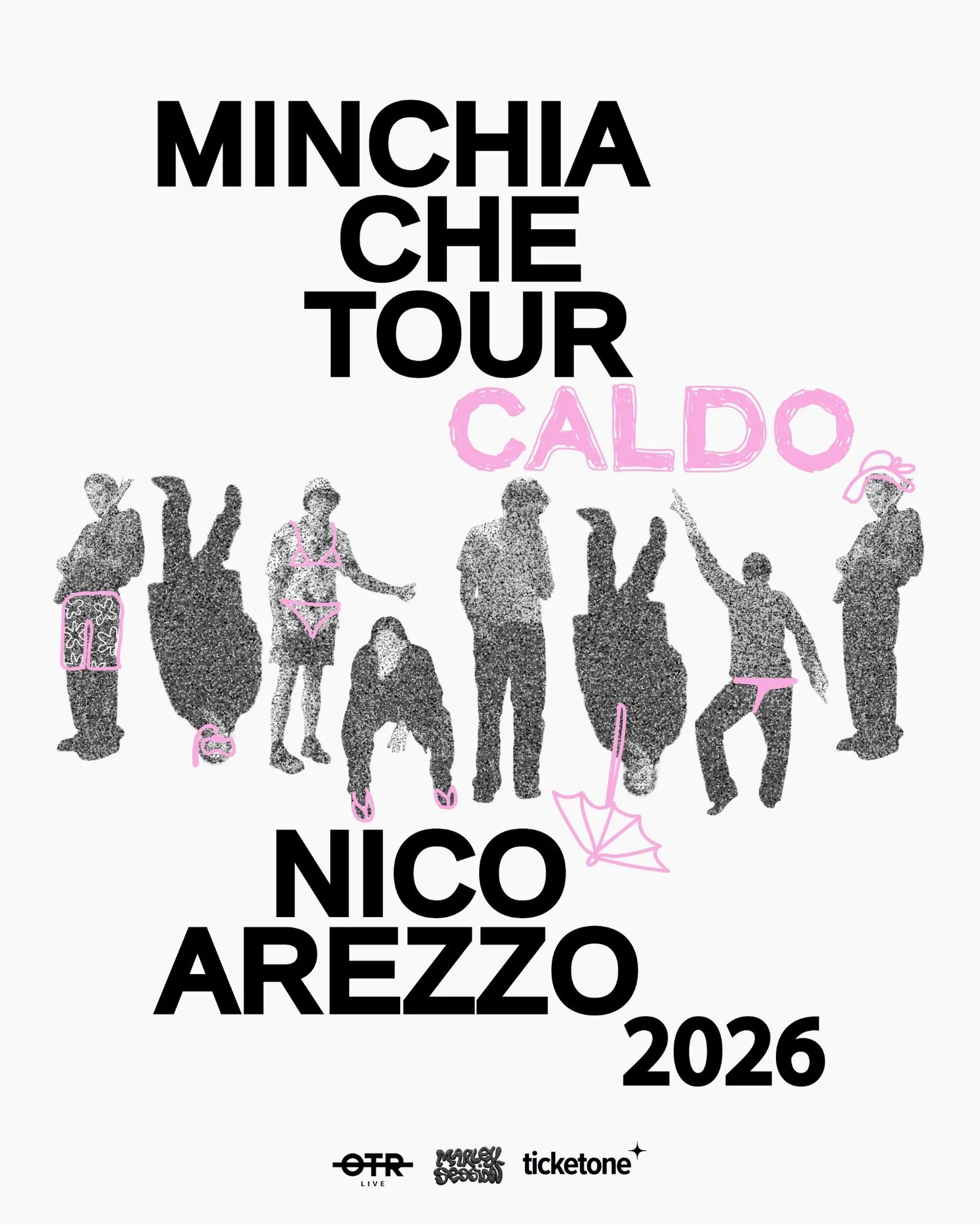 Nico Arezzo accende l'estate: annunciato il Minchia Che Tour Caldo 2026