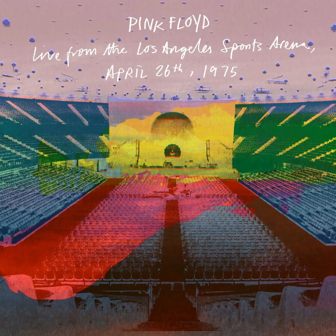 Pink Floyd: disponibile lo storico live del 1975 alla Los Angeles Sports Arena
