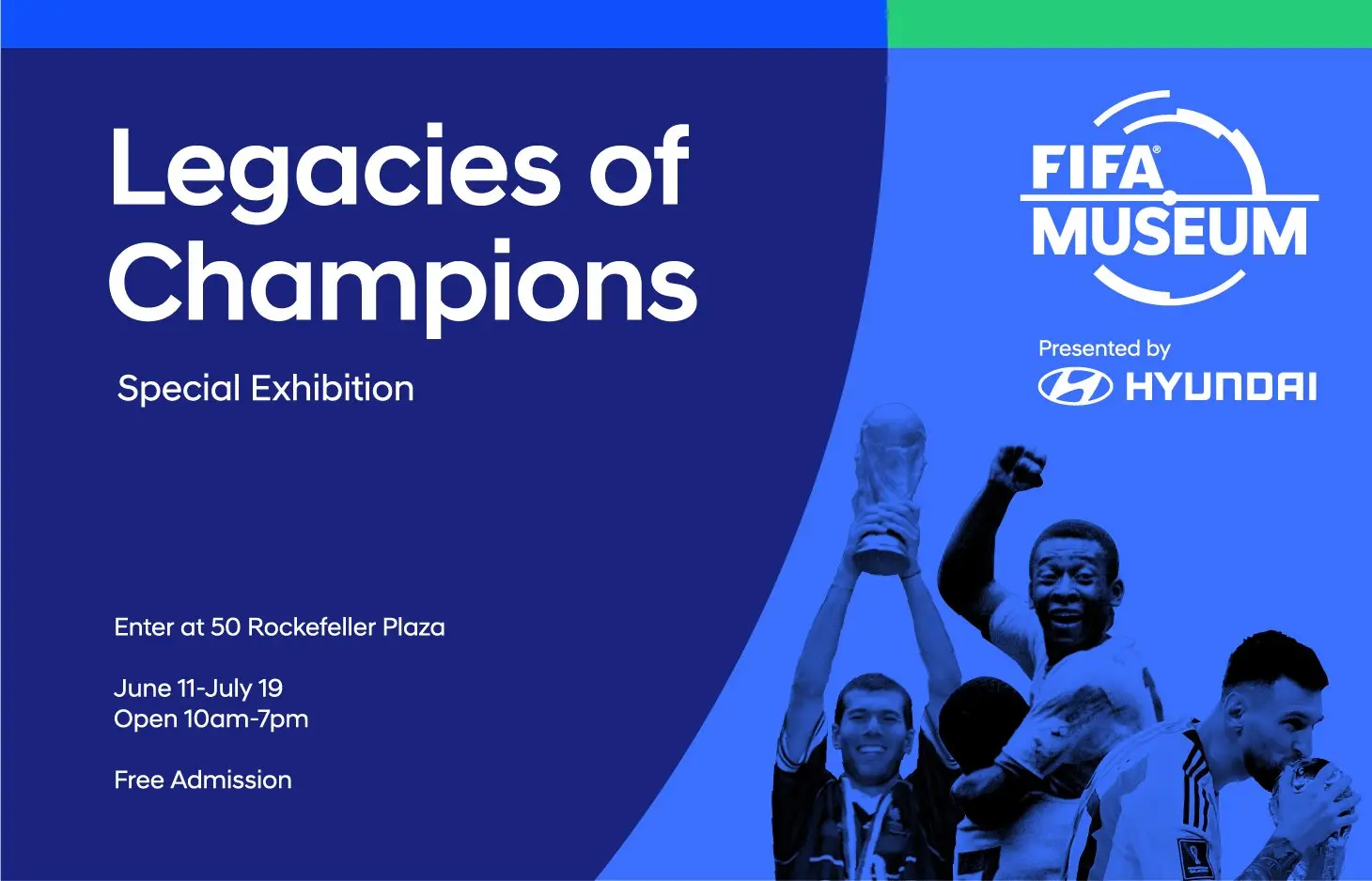 Il FIFA Museum porta a New York la mostra immersiva Legacies of Champions durante i Mondiali 2026