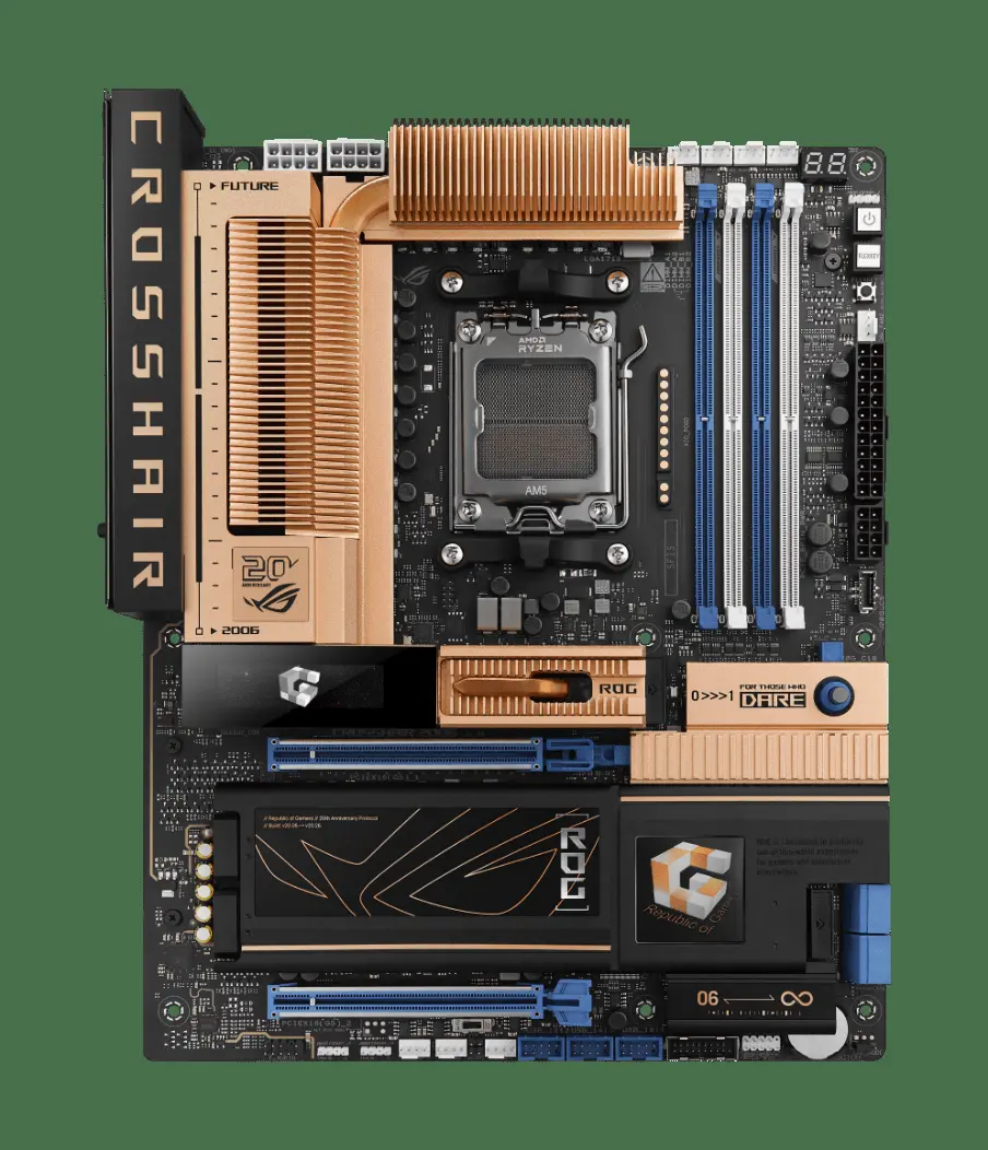 ASUS festeggia 20 anni di ROG con la nuova scheda madre ROG Crosshair 2006