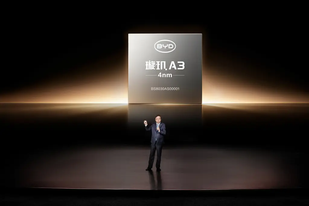 BYD presenta XUANJI A3: chip a 4nm per la guida intelligente del futuro