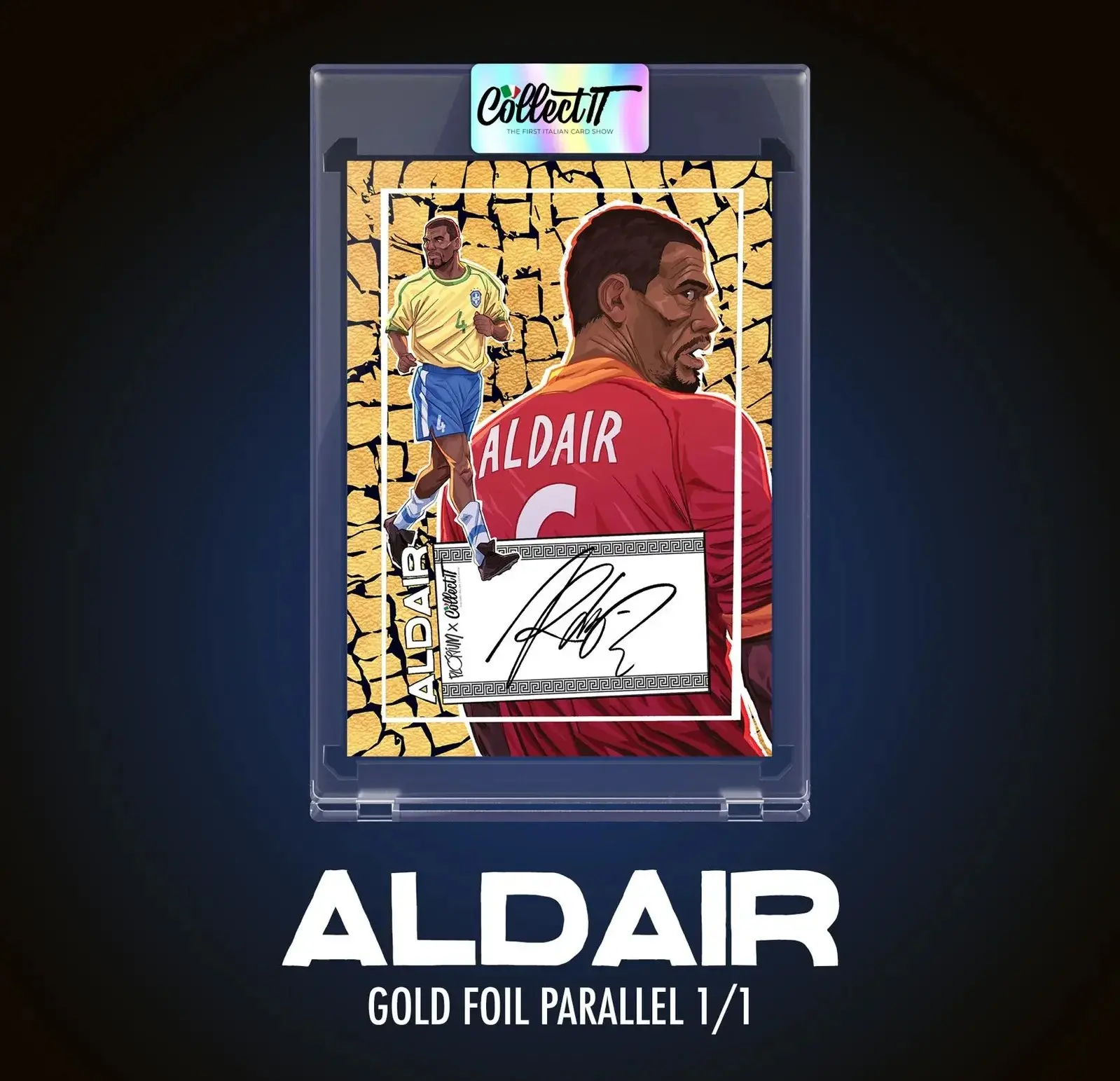 Collect IT porta il card show nella Capitale: Aldair ospite d'eccezione a Roma
