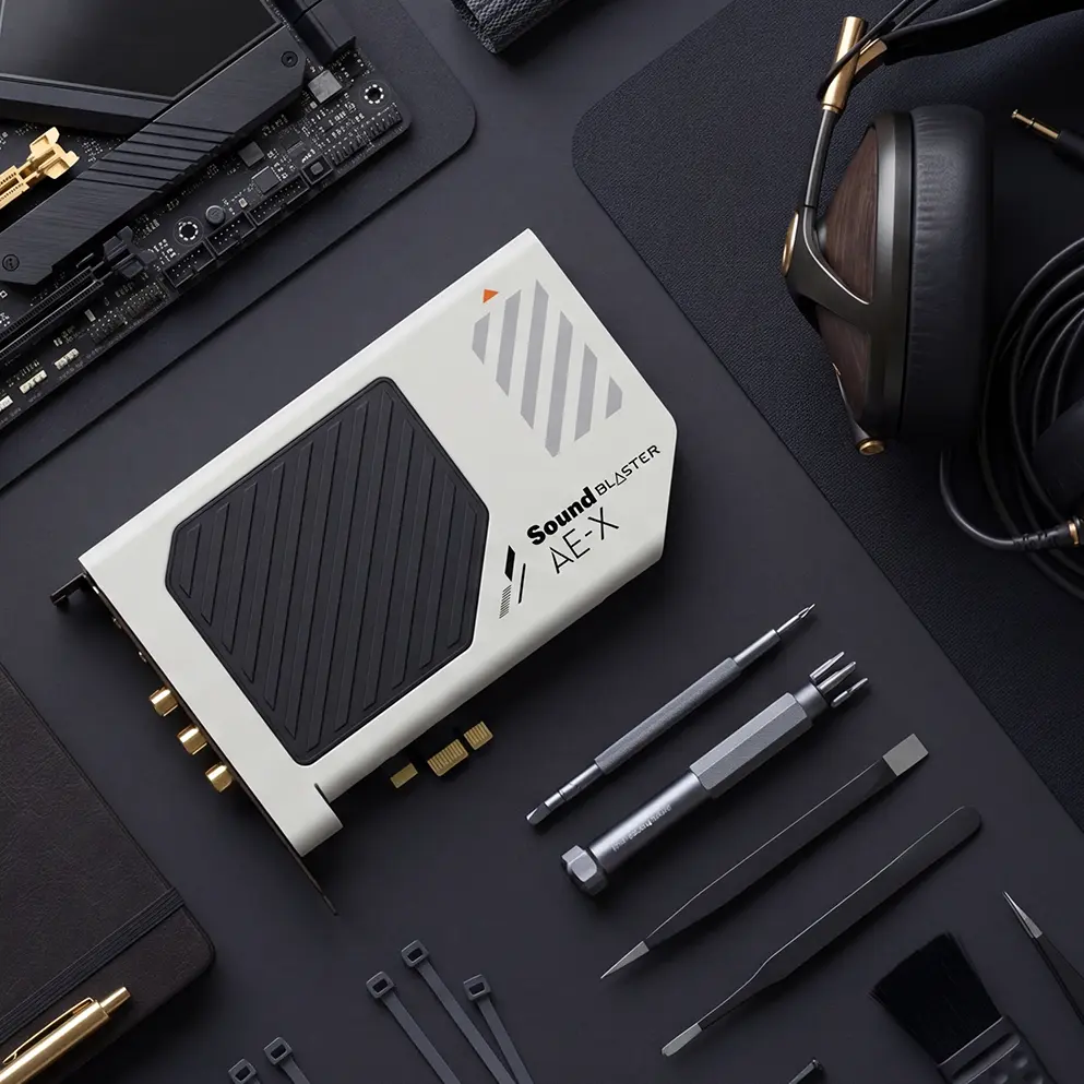 Creative lancia Sound Blaster AE-X: audio hi-fi interno per PC di alta gamma