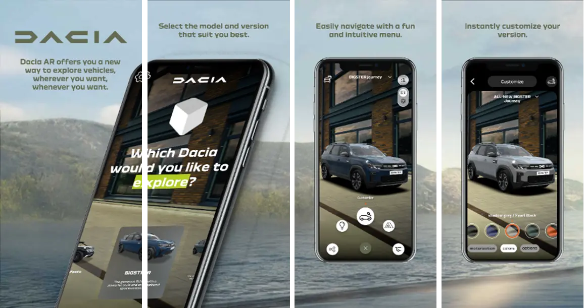 Dacia porta la realtà aumentata nell'intera gamma auto: esperienza immersiva sullo smartphone