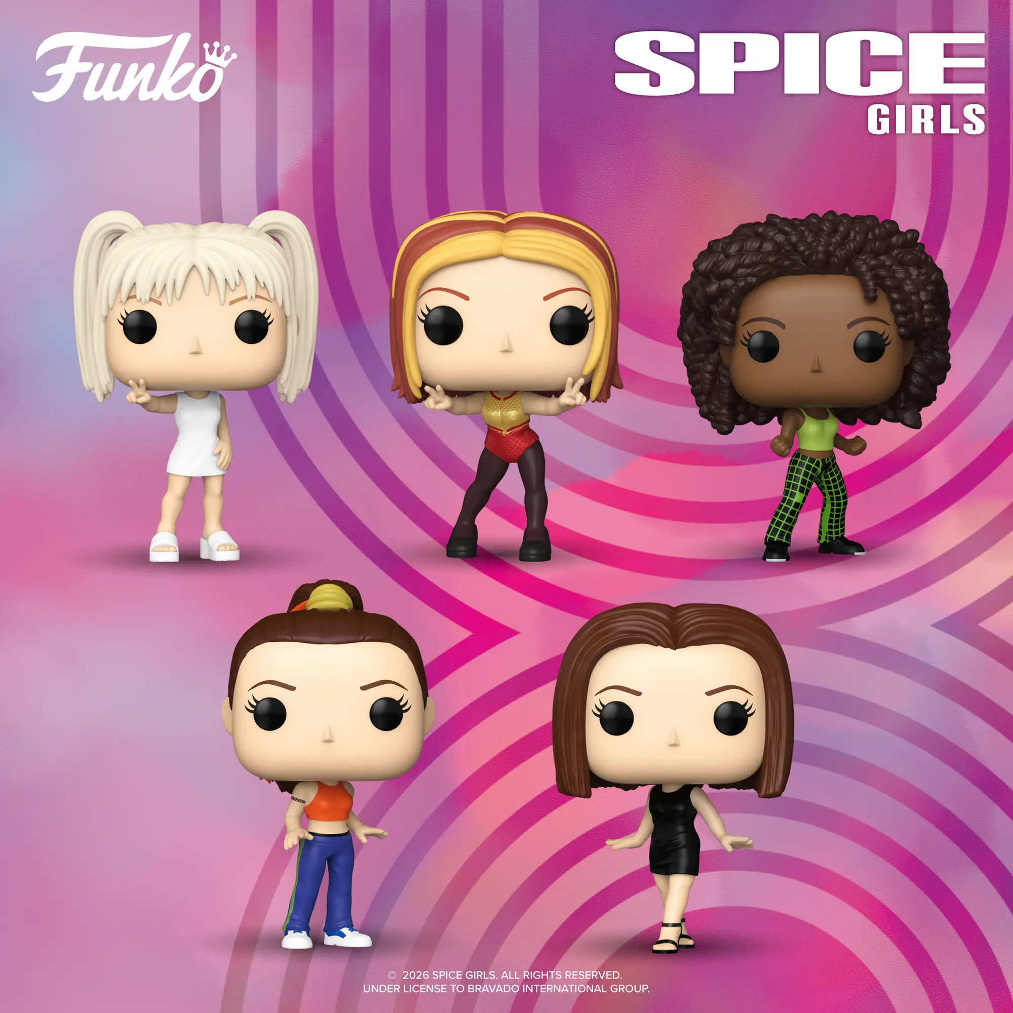 Funko celebra i 30 anni delle Spice Girls con una nuova collezione POP!