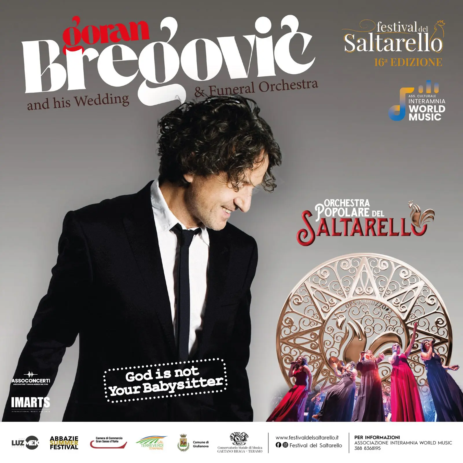 Goran Bregović e l'Orchestra Popolare accendono il Festival del Saltarello a Giulianova