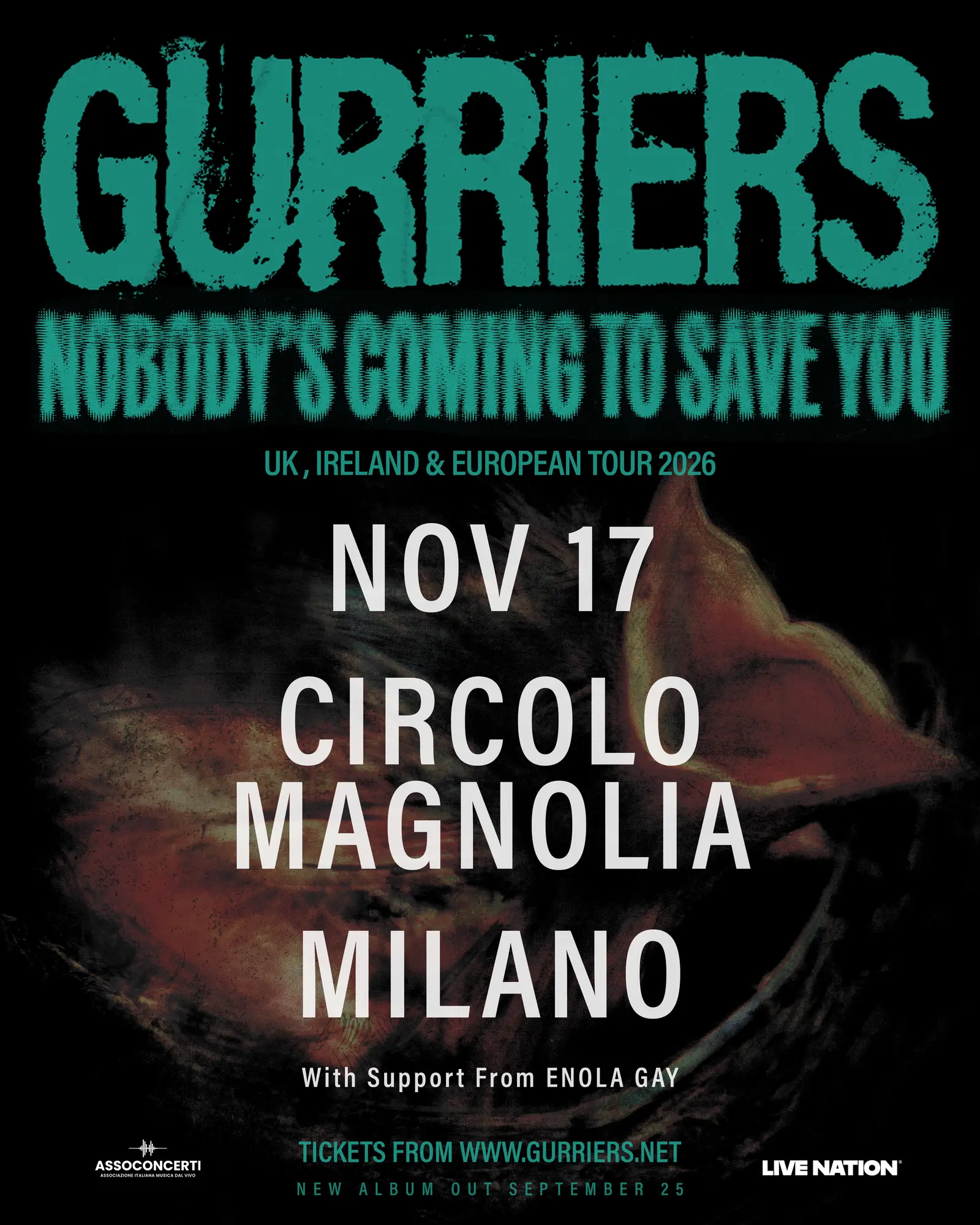I Gurriers portano il loro post-punk irlandese a Milano: unico live italiano il 17 novembre