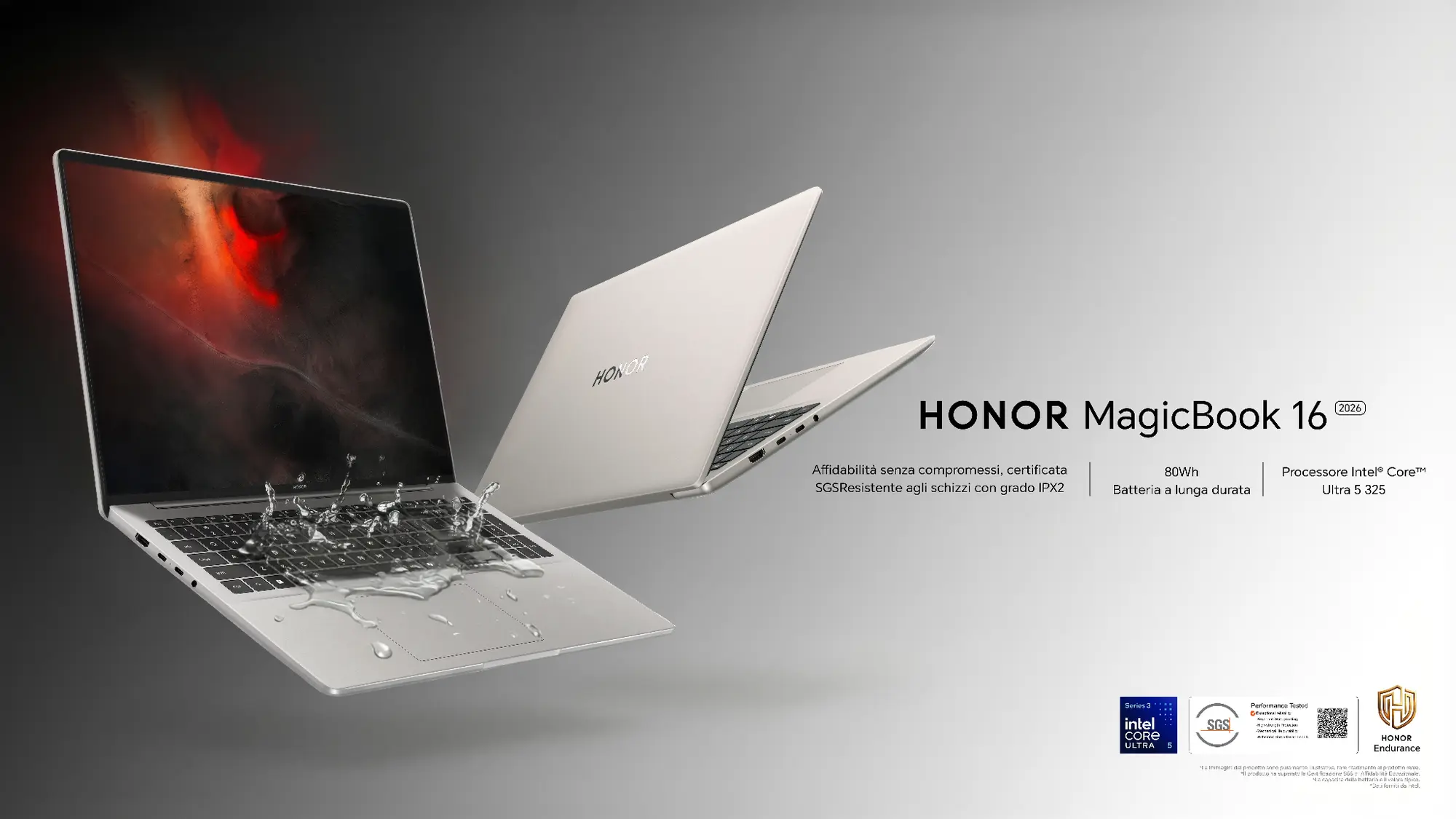 HONOR MagicBook 16: il nuovo laptop 16" ultraleggero ridefinisce la categoria mainstream