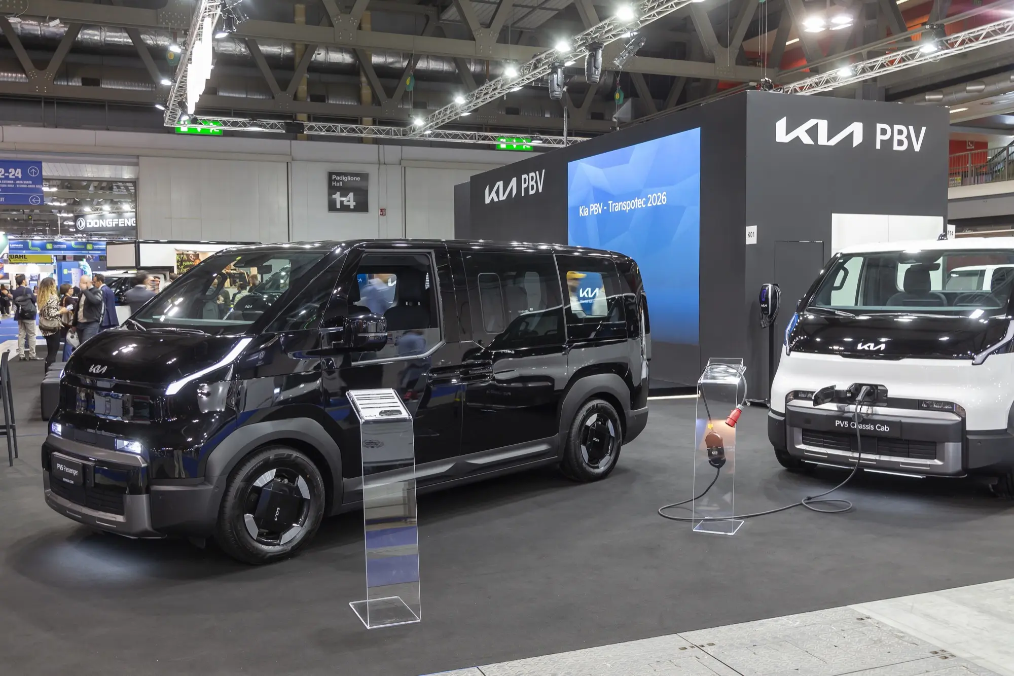 Kia torna protagonista nei veicoli commerciali al Transpotec Logitec 2026
