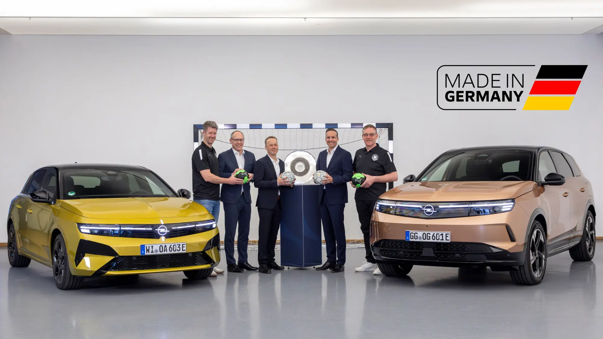 Opel diventa main sponsor della Handball-Bundesliga e partner delle nazionali tedesche