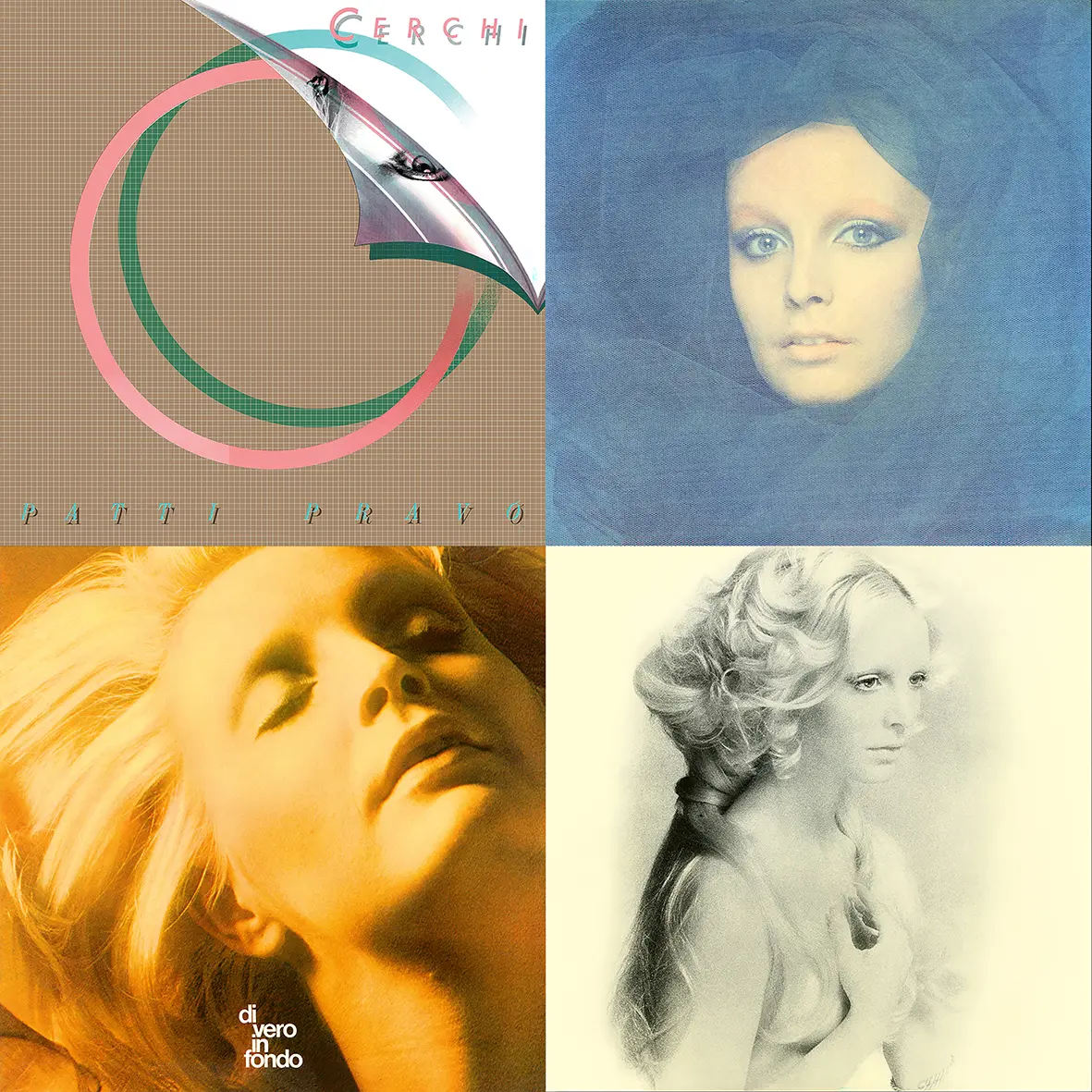 Patty Pravo: Universal ristampa quattro album leggendari in vinile trasparente