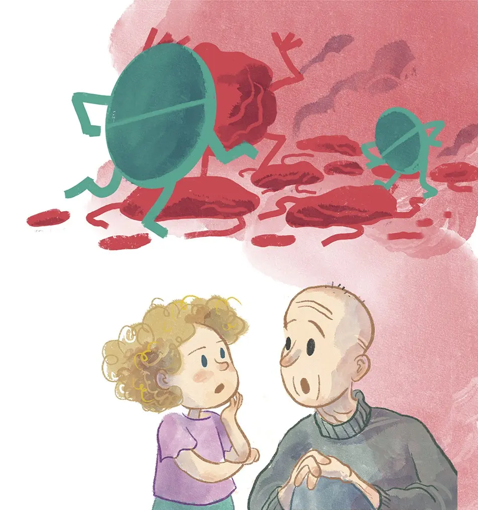 Reno Brandoni racconta la malattia ai bambini con il libro Mio nonno porta il cappello