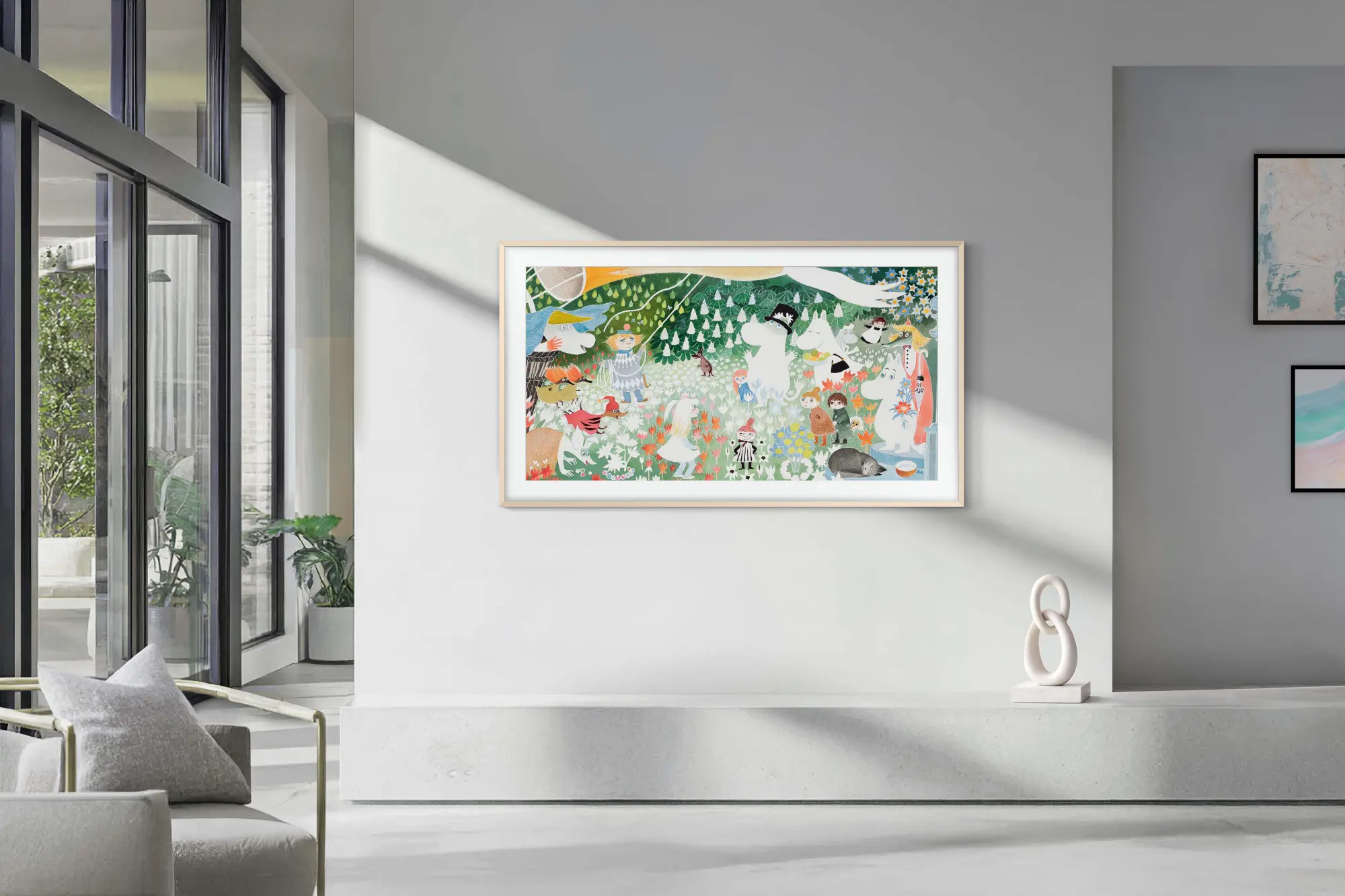 Samsung porta i Moomins sulle Art TV: una nuova collezione digitale globale