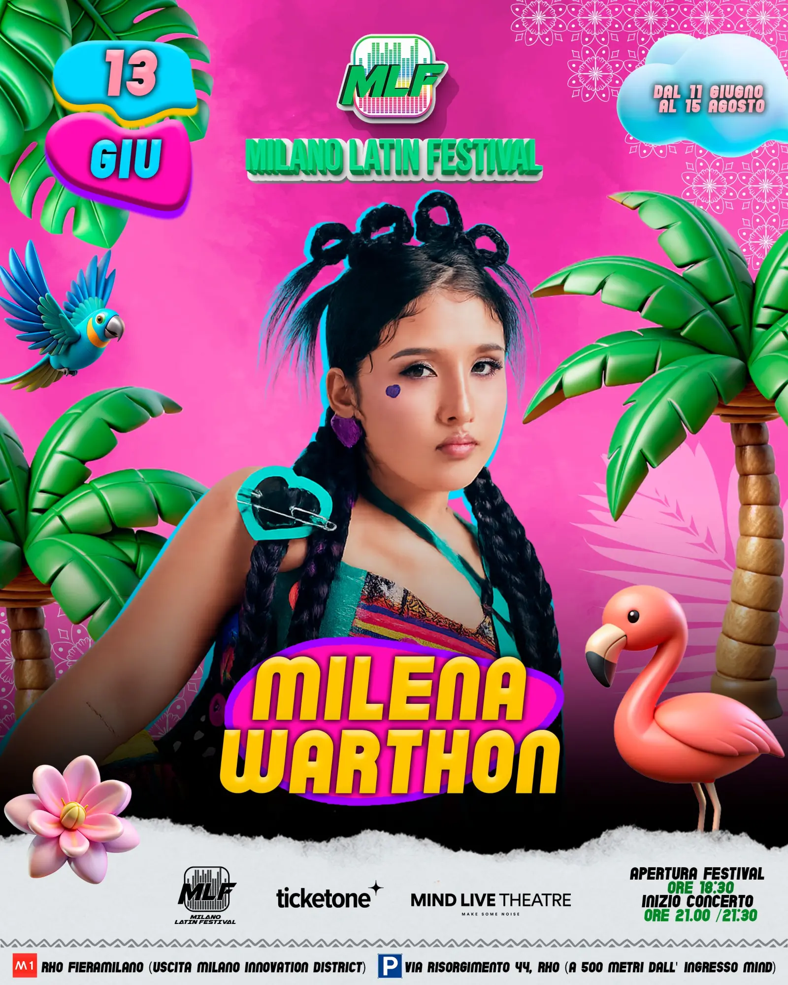 Kany Garcia e Milena Warthon protagoniste al Milano Latin Festival il 13 giugno