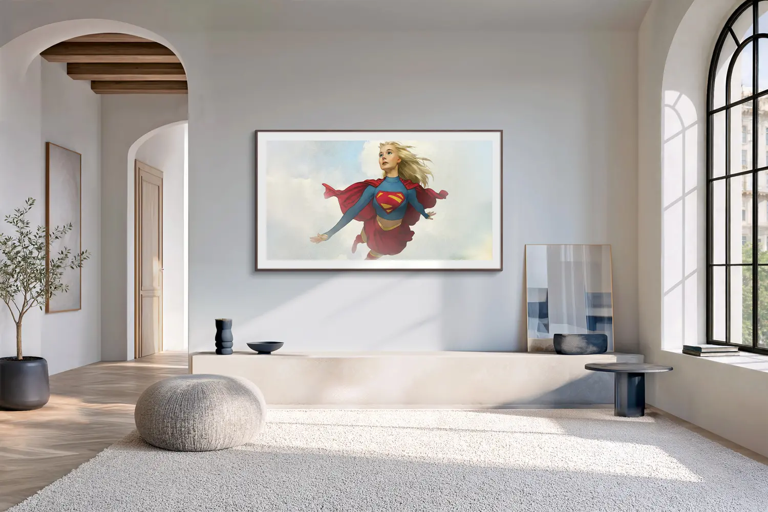 Samsung e Warner Bros insieme per Supergirl: arte digitale e esperienze esclusive
