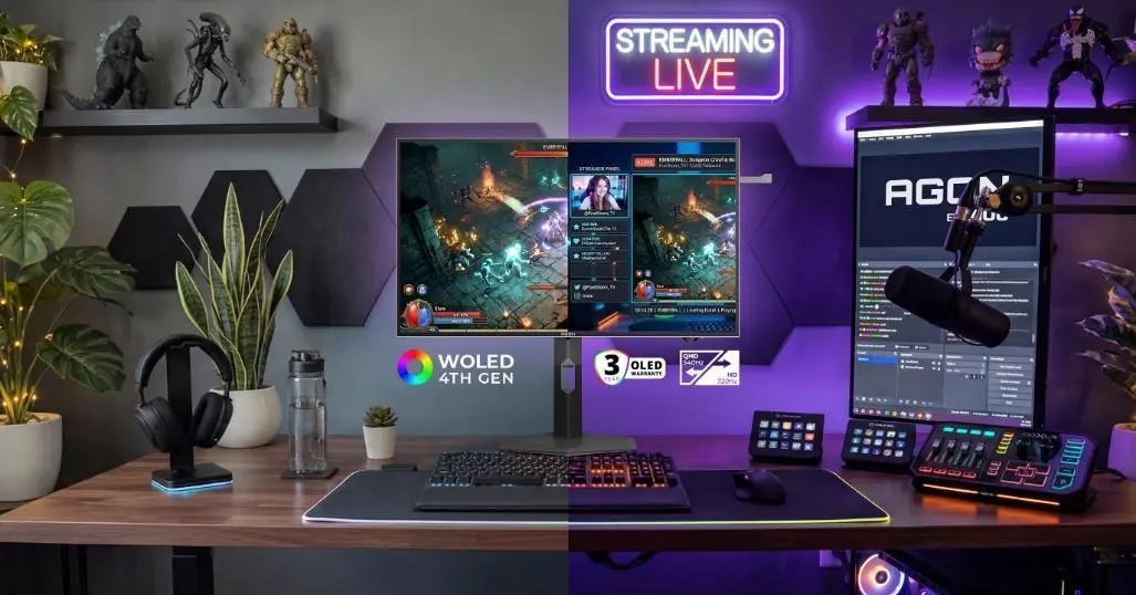 AGON PRO AGP277QKDC: il nuovo monitor gaming con Tandem WOLED e 720 Hz