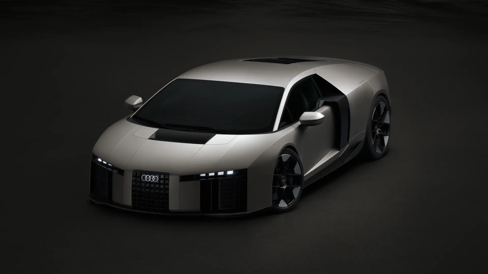 Audi Nuvolari, la supercar ibrida da 1.001 CV: la più potente e veloce della storia Audi
