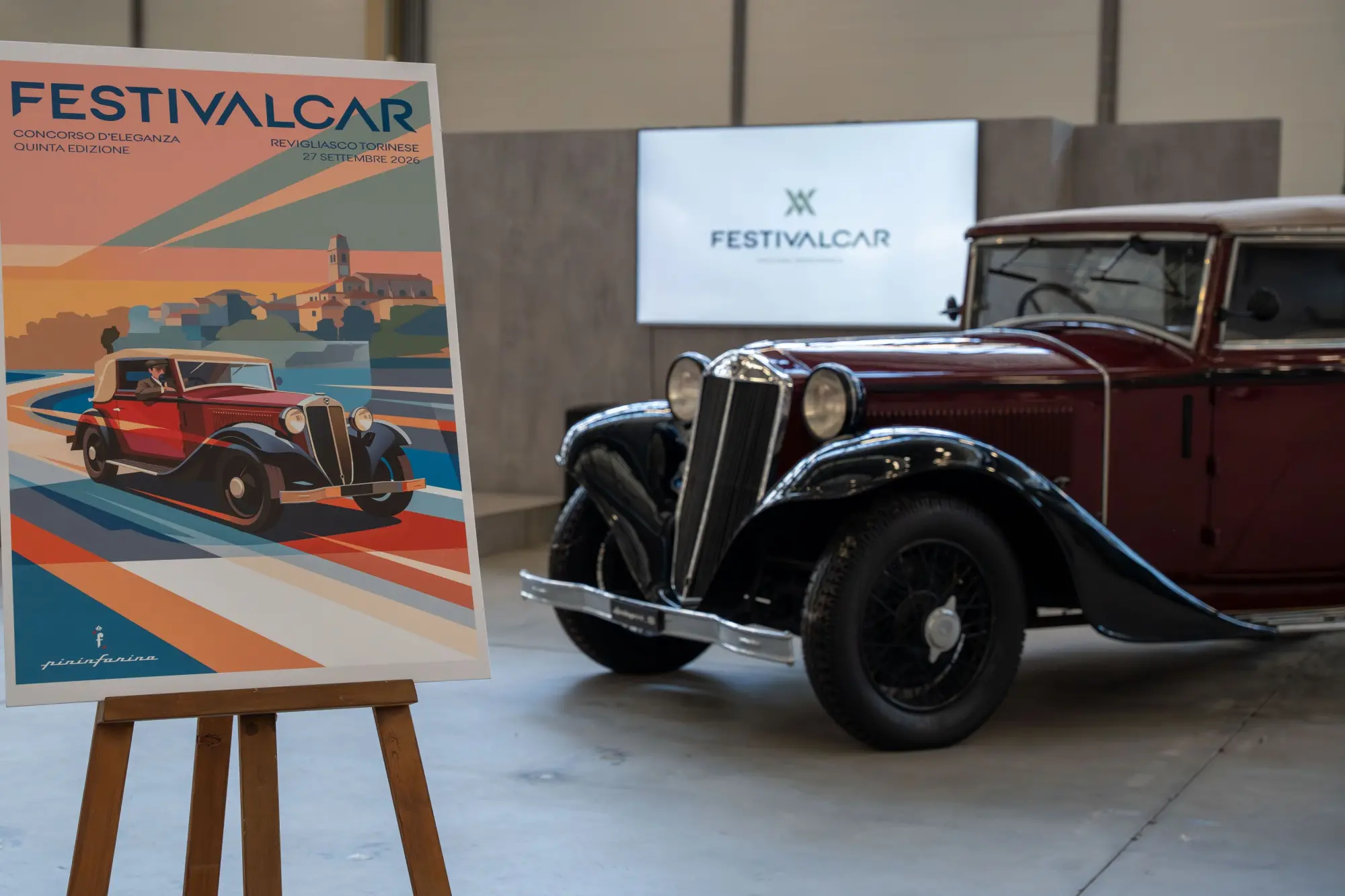 Tre icone dell'Heritage Hub protagoniste del Festival Car 2026 tra Lancia e Pininfarina