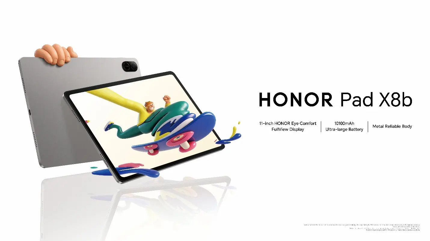 HONOR Pad X8b: il nuovo tablet elegante e potente per tutta la famiglia