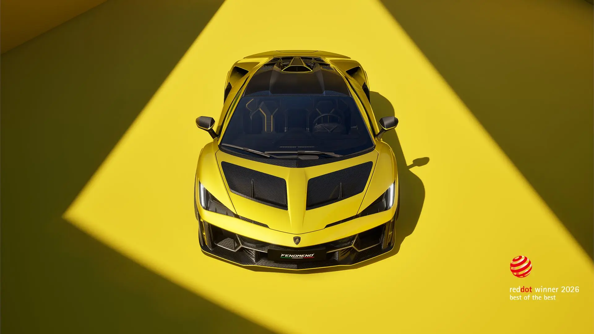 La Lamborghini Fenomeno vince il Red Dot: Best of the Best 2026 con il suo design Hyper-Elegant