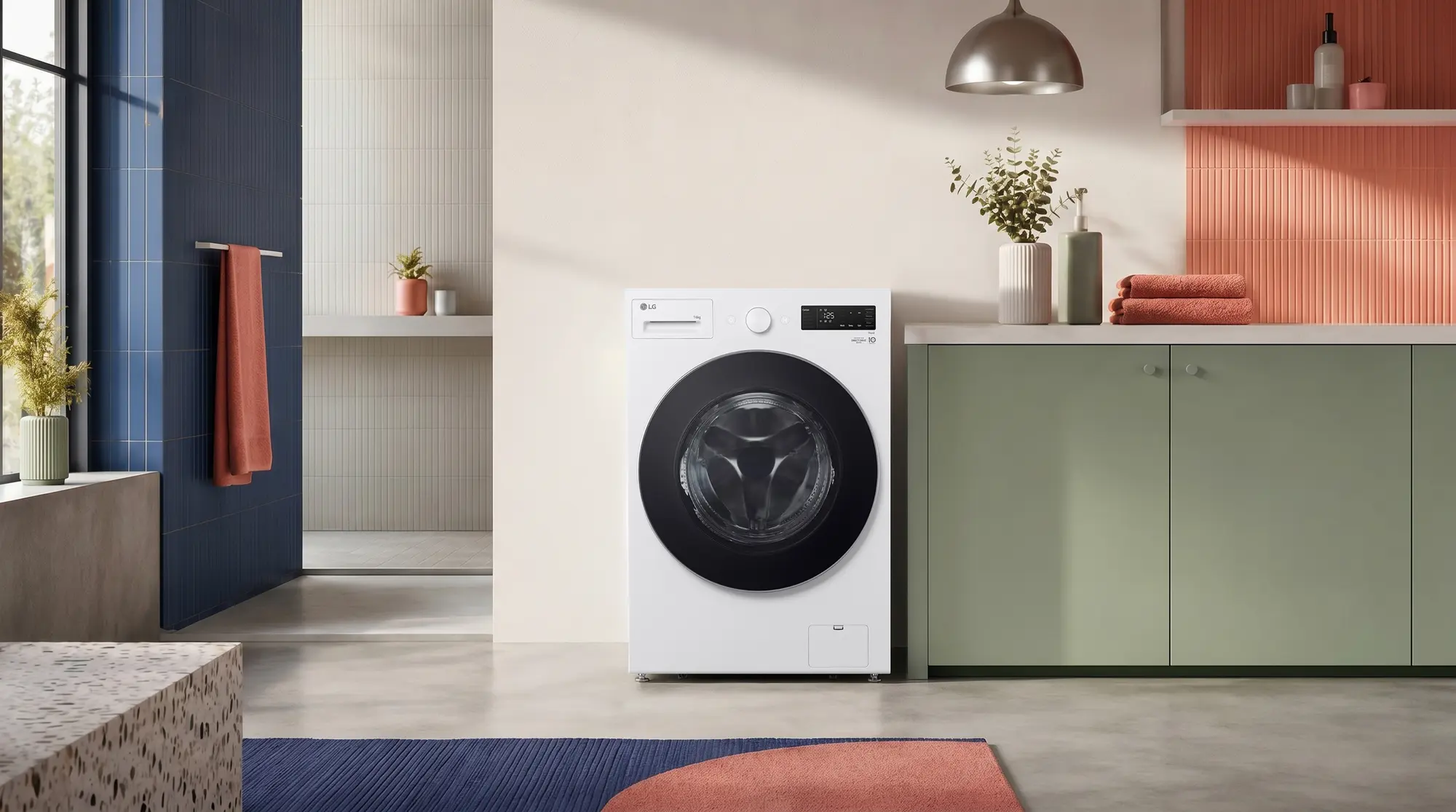 LG lancia la lavatrice Next AI DD da 16 kg: maxi capacità e intelligenza artificiale