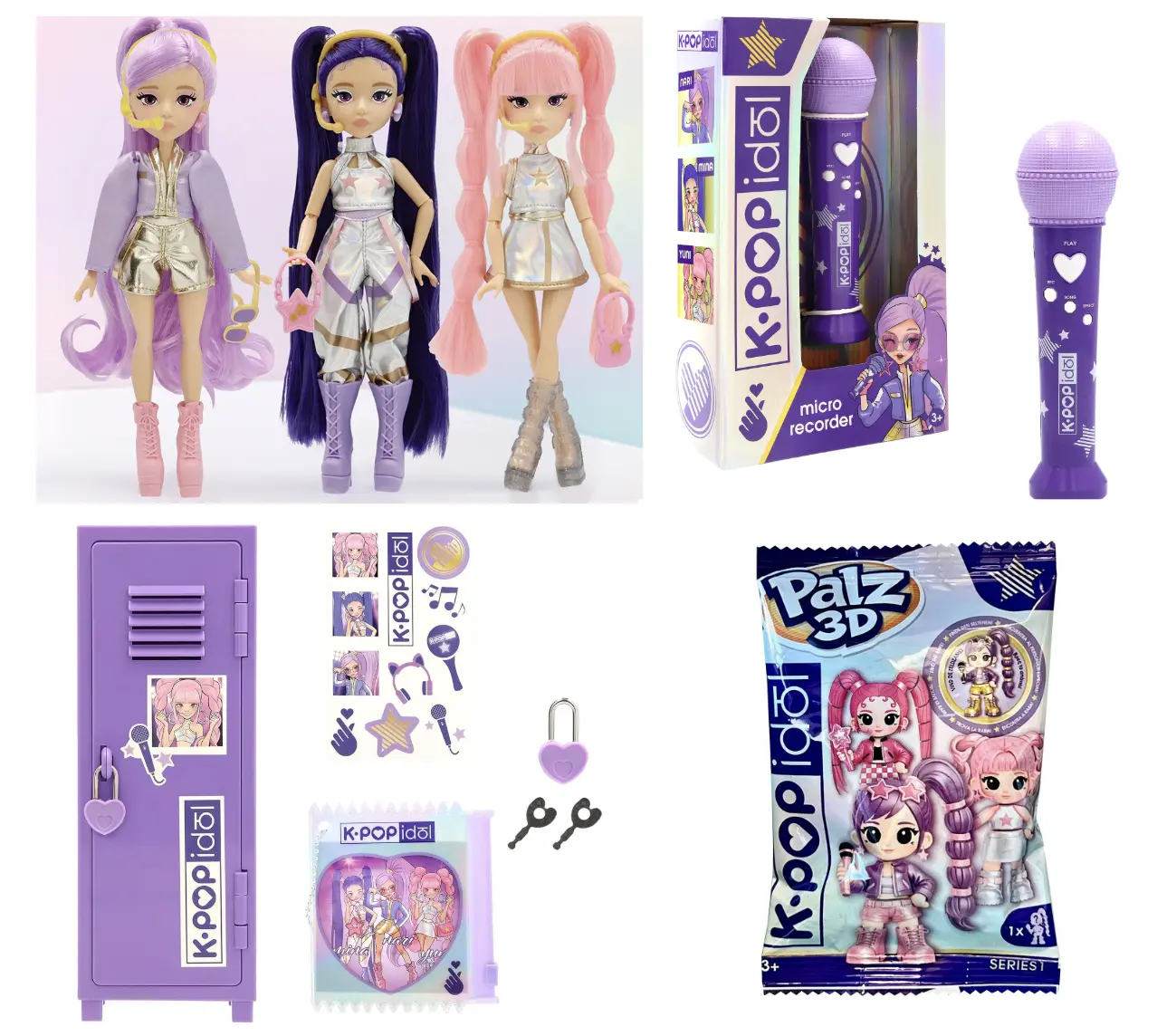 La mania K-Pop arriva tra i giocattoli: debutta la linea K-Pop Idol di IMC Toys