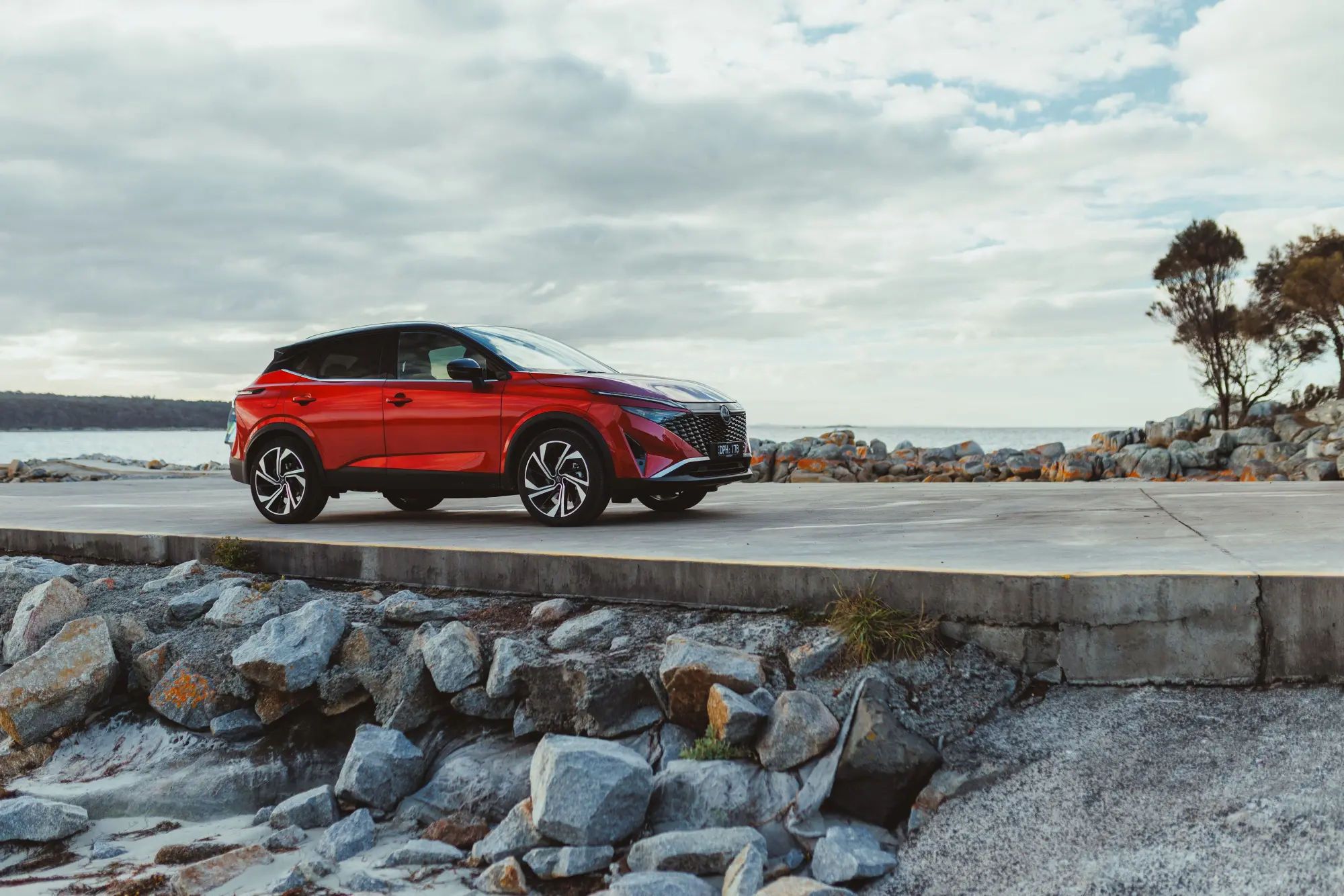 Nissan Qashqai e-POWER completa il giro della Tasmania con un solo pieno