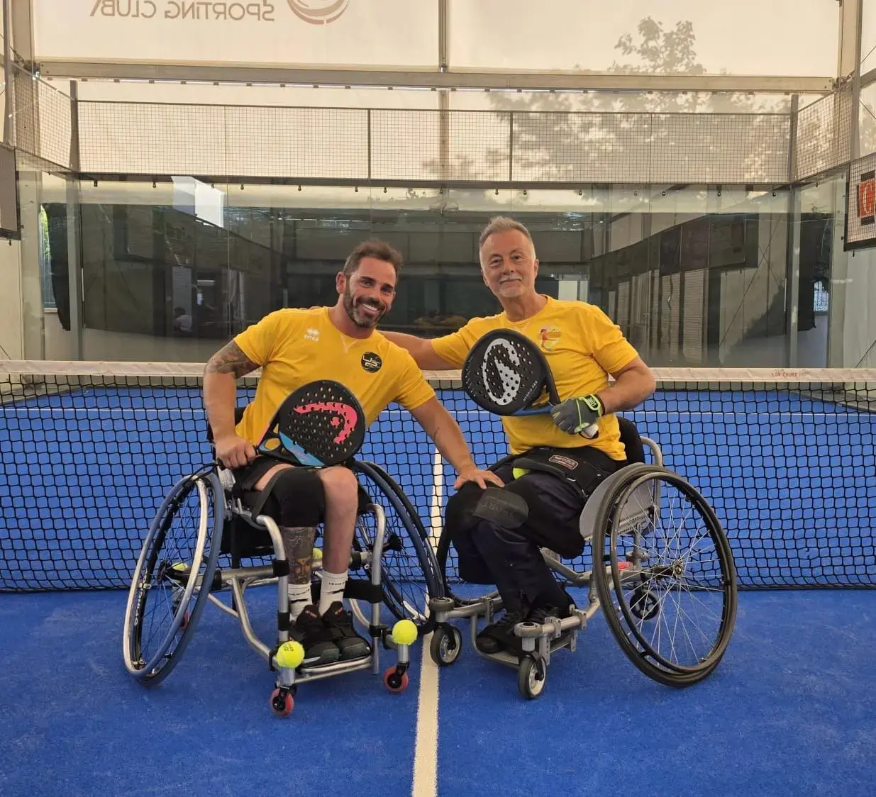 A Roma il Wheelchair Padel: sport, inclusione e competizione al Ponte Milvio Tennis Club