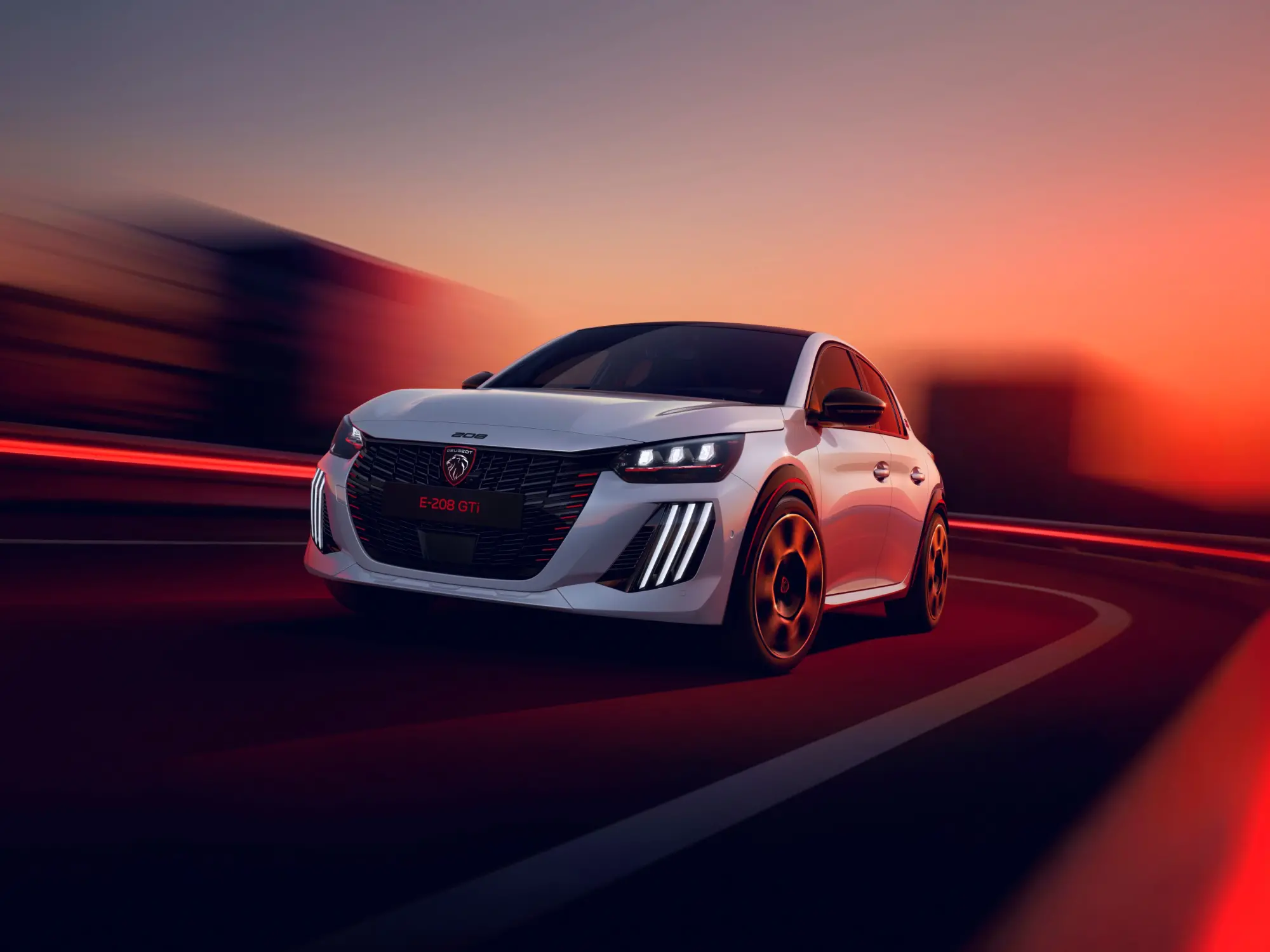 PEUGEOT E-208 GTi: il mito GTi rinasce in versione 100% elettrica