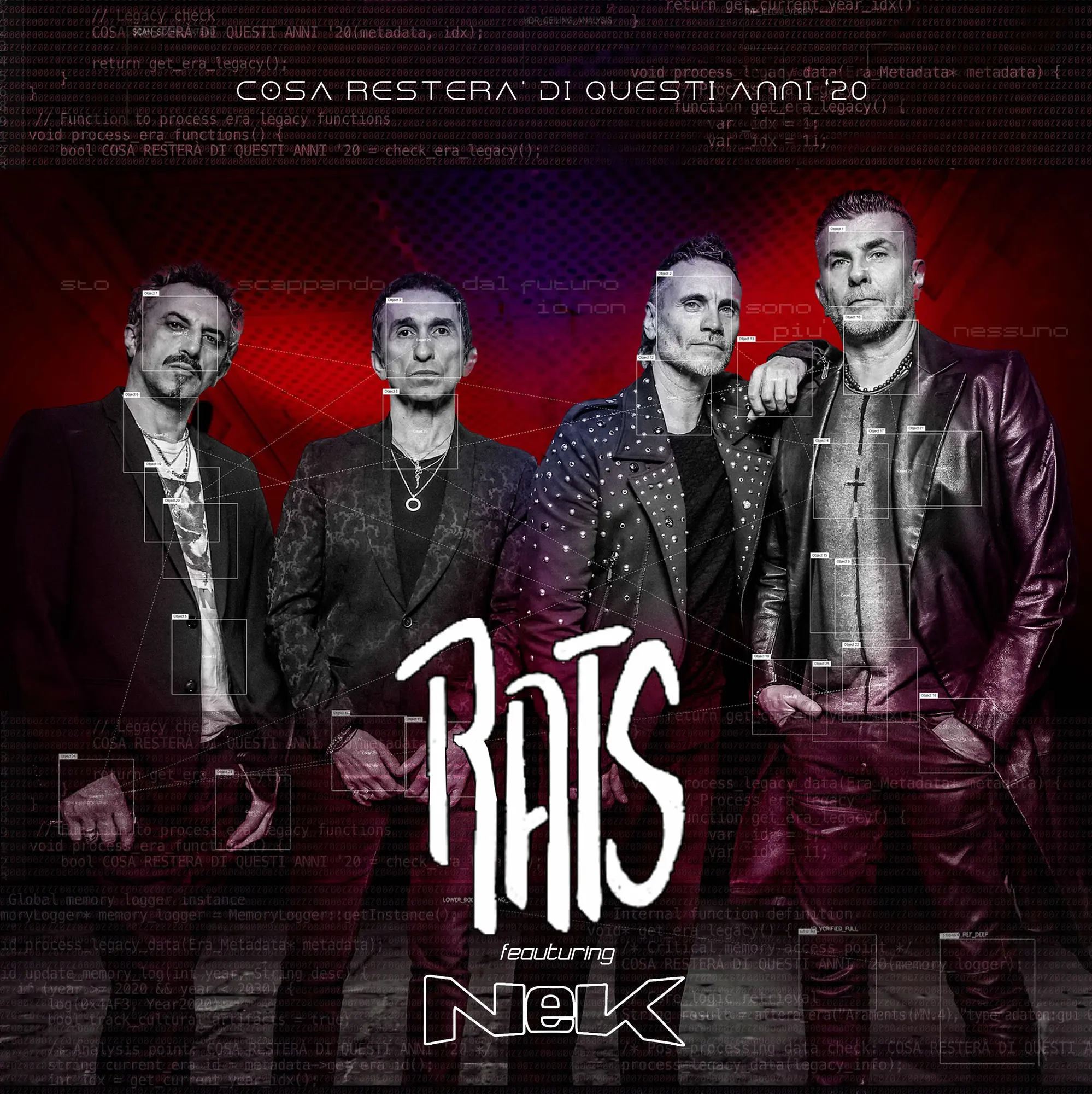 Rats e Nek insieme per il singolo evento Cosa resterà di questi anni 20