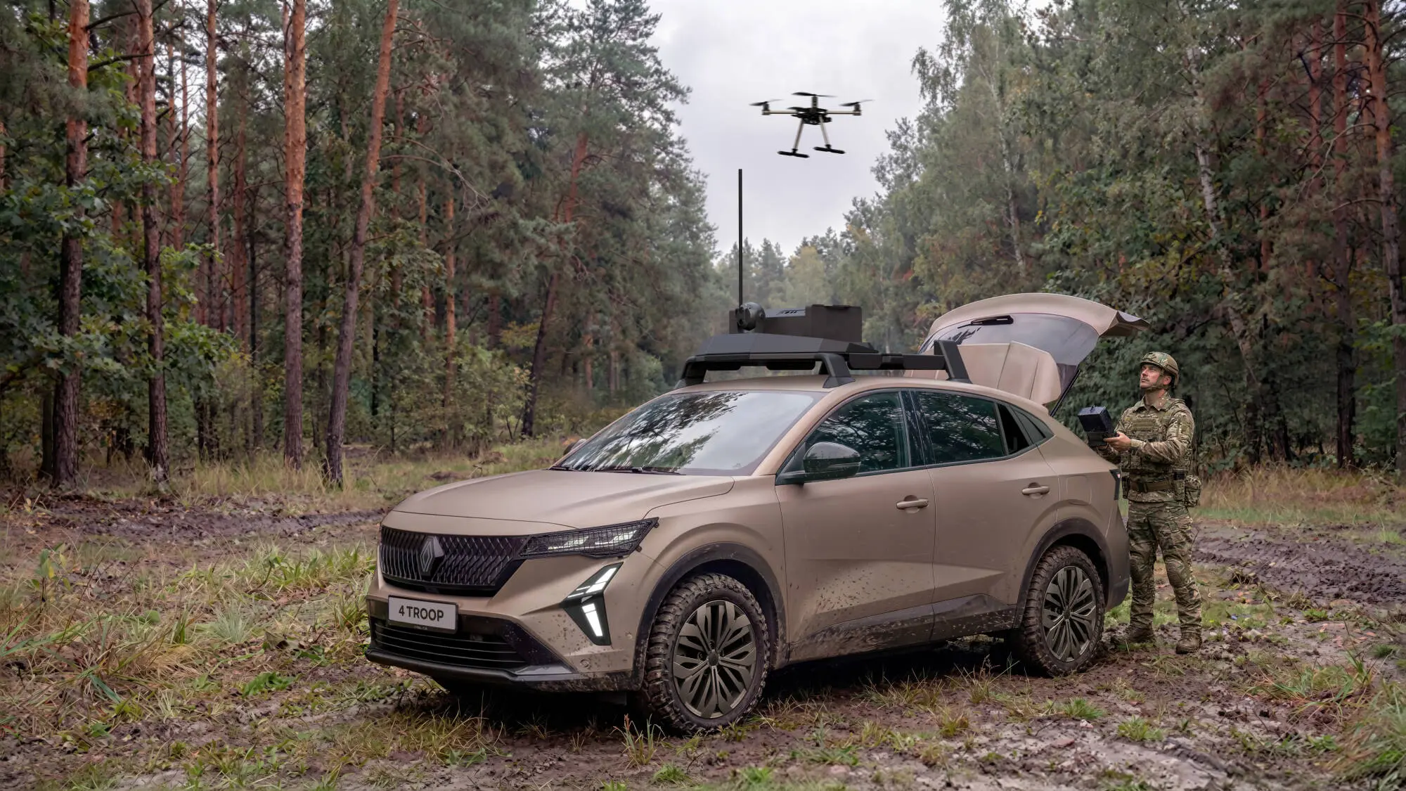 Renault Group e Thales presentano 4TROOP, il veicolo tattico del futuro a Eurosatory 2026