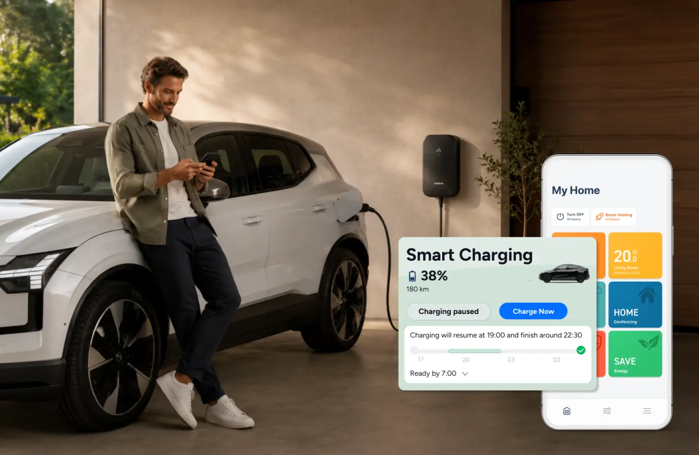 tado° lancia la ricarica intelligente per auto elettriche nella sua app di gestione energetica