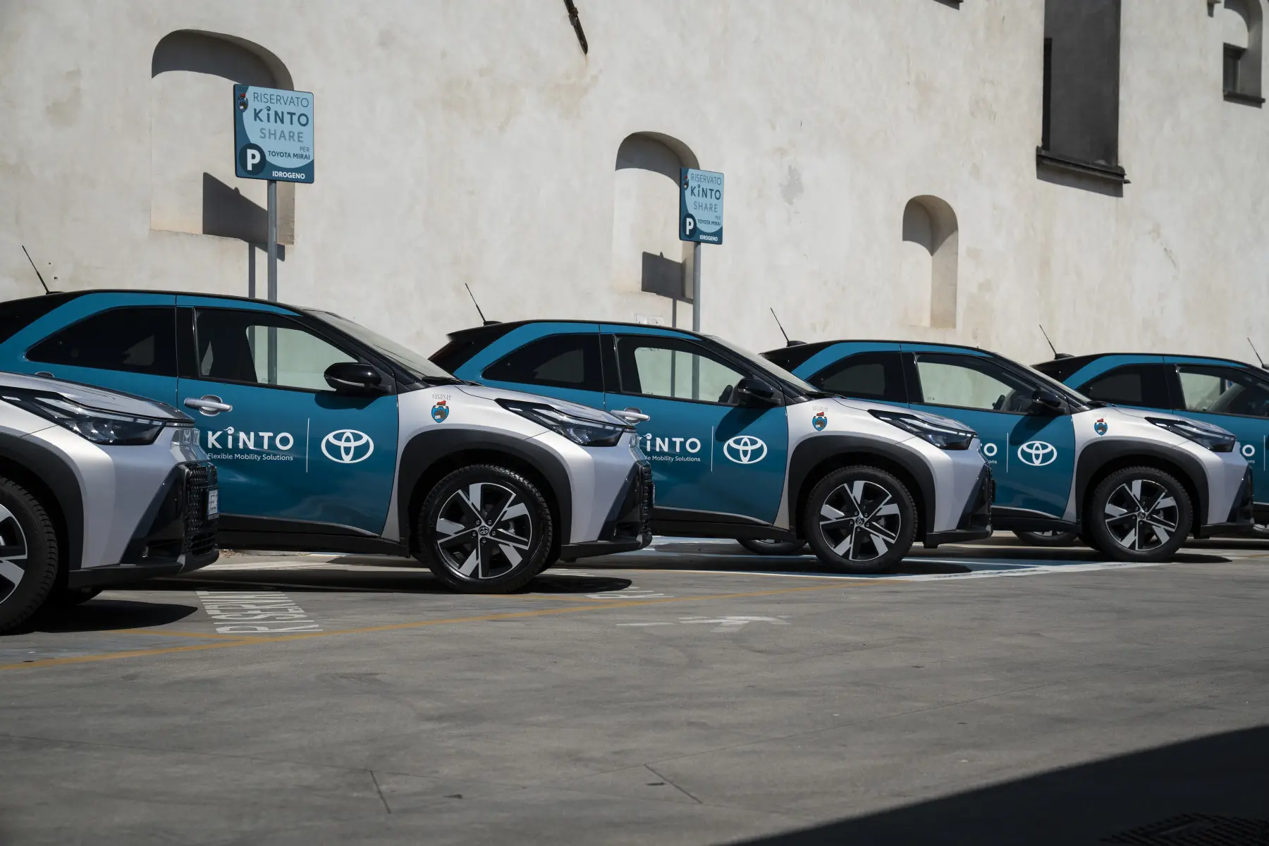 KINTO confermato car sharing ufficiale di Venezia: innovazione Toyota fino al 2030