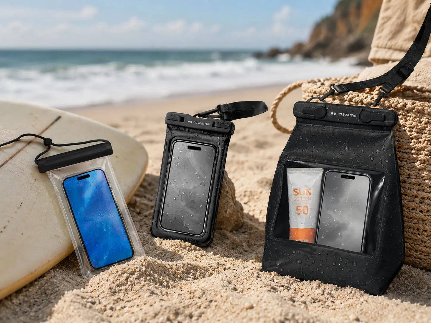 case&me lancia le collezioni estive: accessori colorati, funzionali e impermeabili