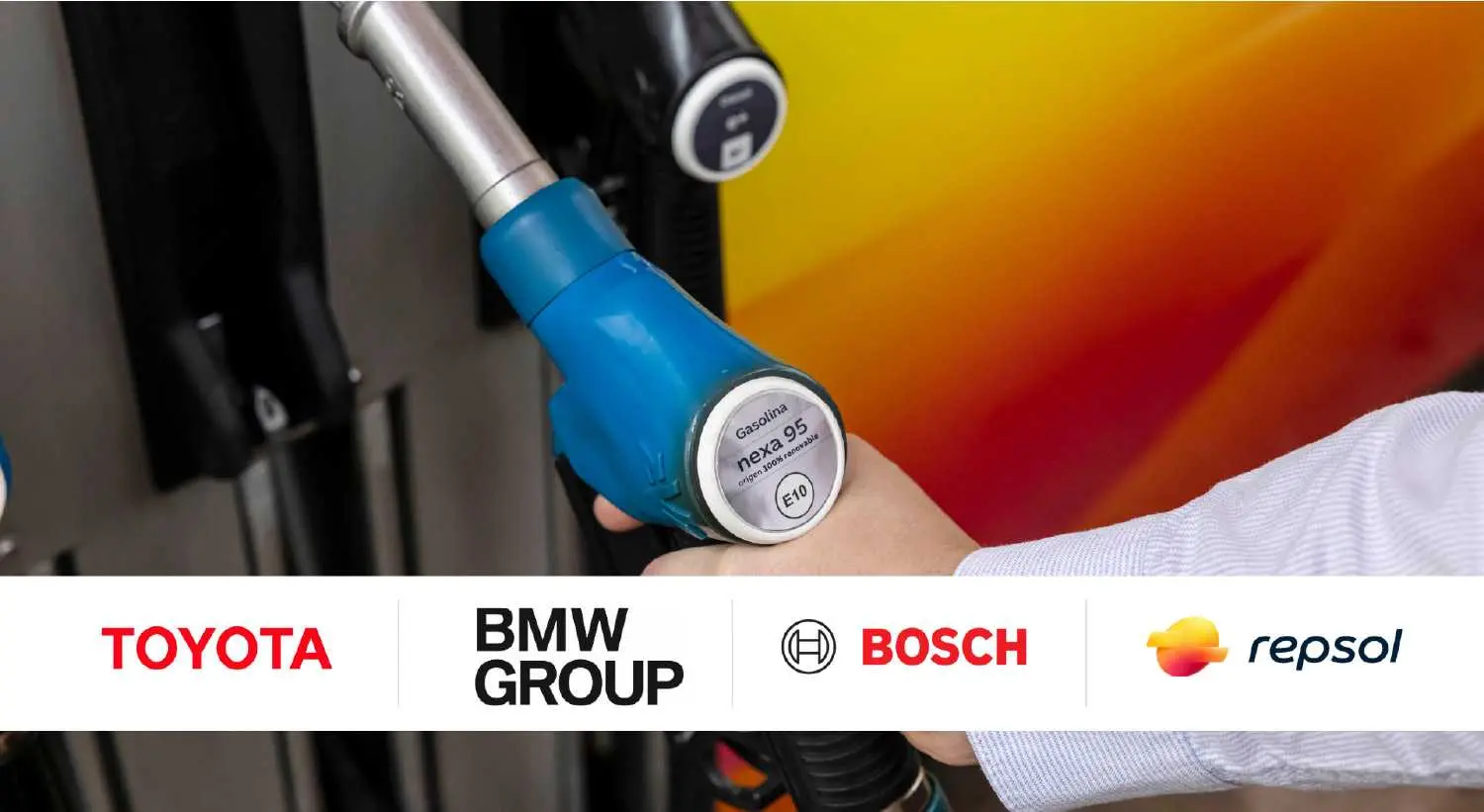 BMW, Toyota, Repsol e Bosch testano in Spagna la benzina rinnovabile al 100%