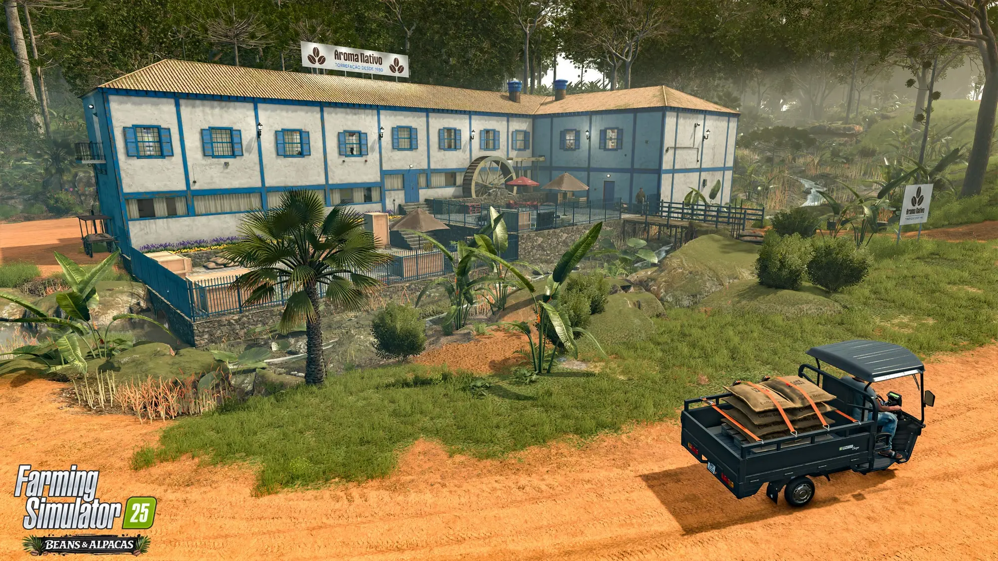 Farming Simulator 25: Beans & Alpacas svela il primo gameplay e novità al FarmCon